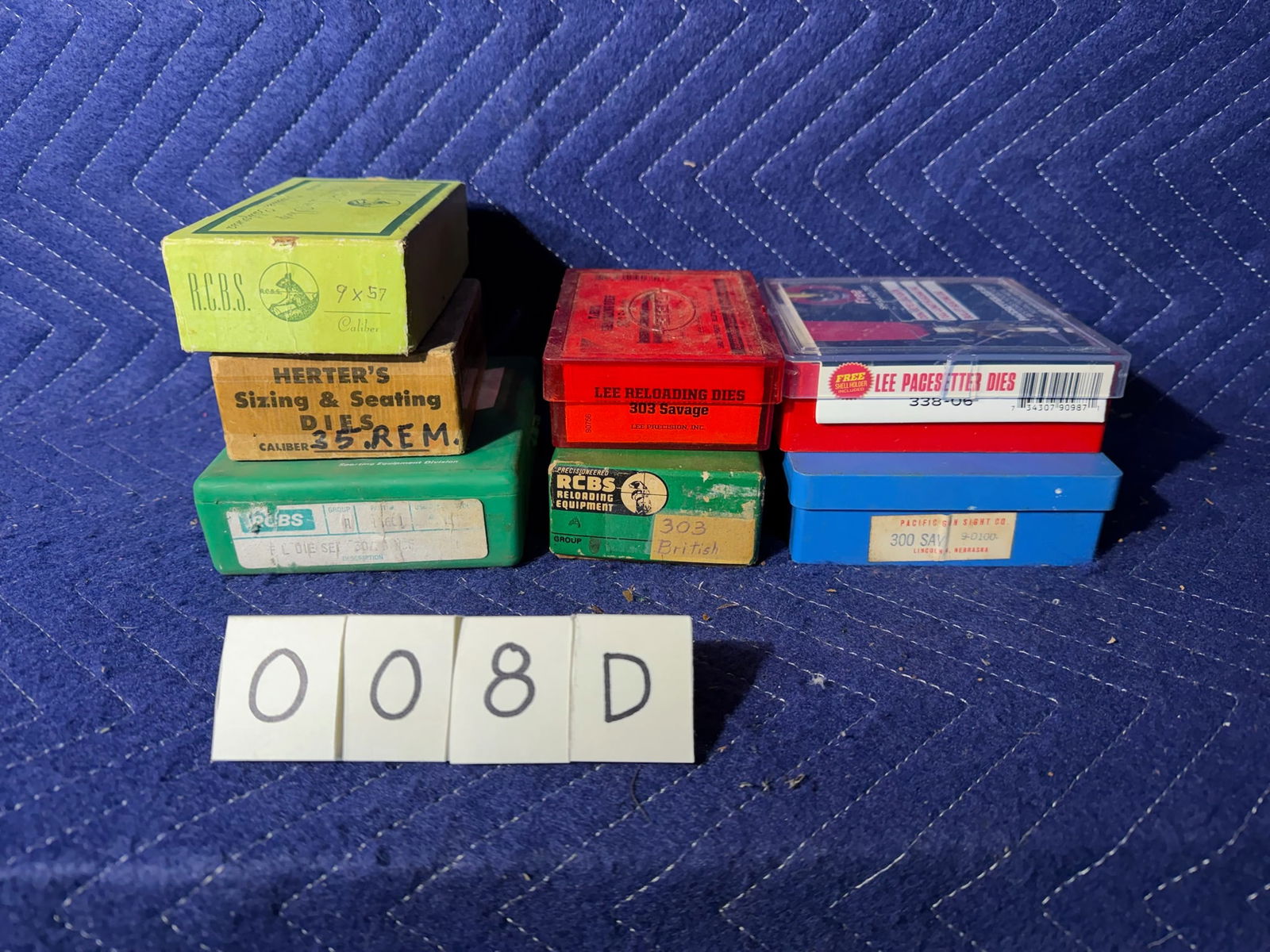 Assorted Rifle Die Sets: Assorted rifle die sets. See photos.