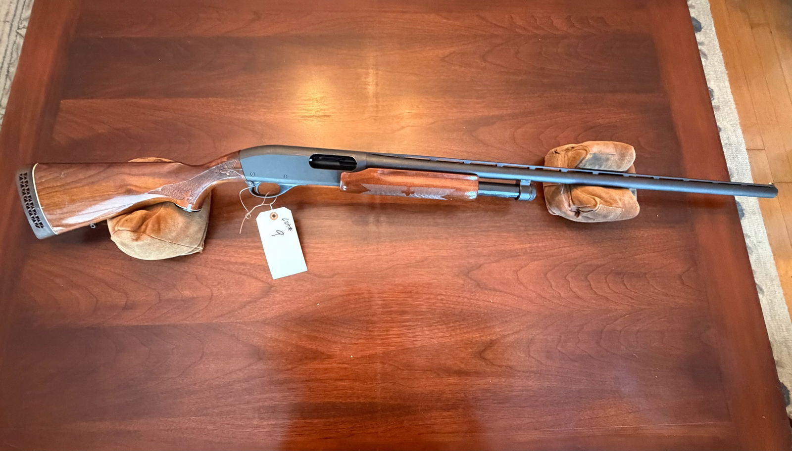 Remington Model 870 Wingmaster: Remington Model 870 Wingmaster. 12 gauge. 2.75" or shorter shell only. 28" full choke barrel. Serial No. V241947V. See photos.