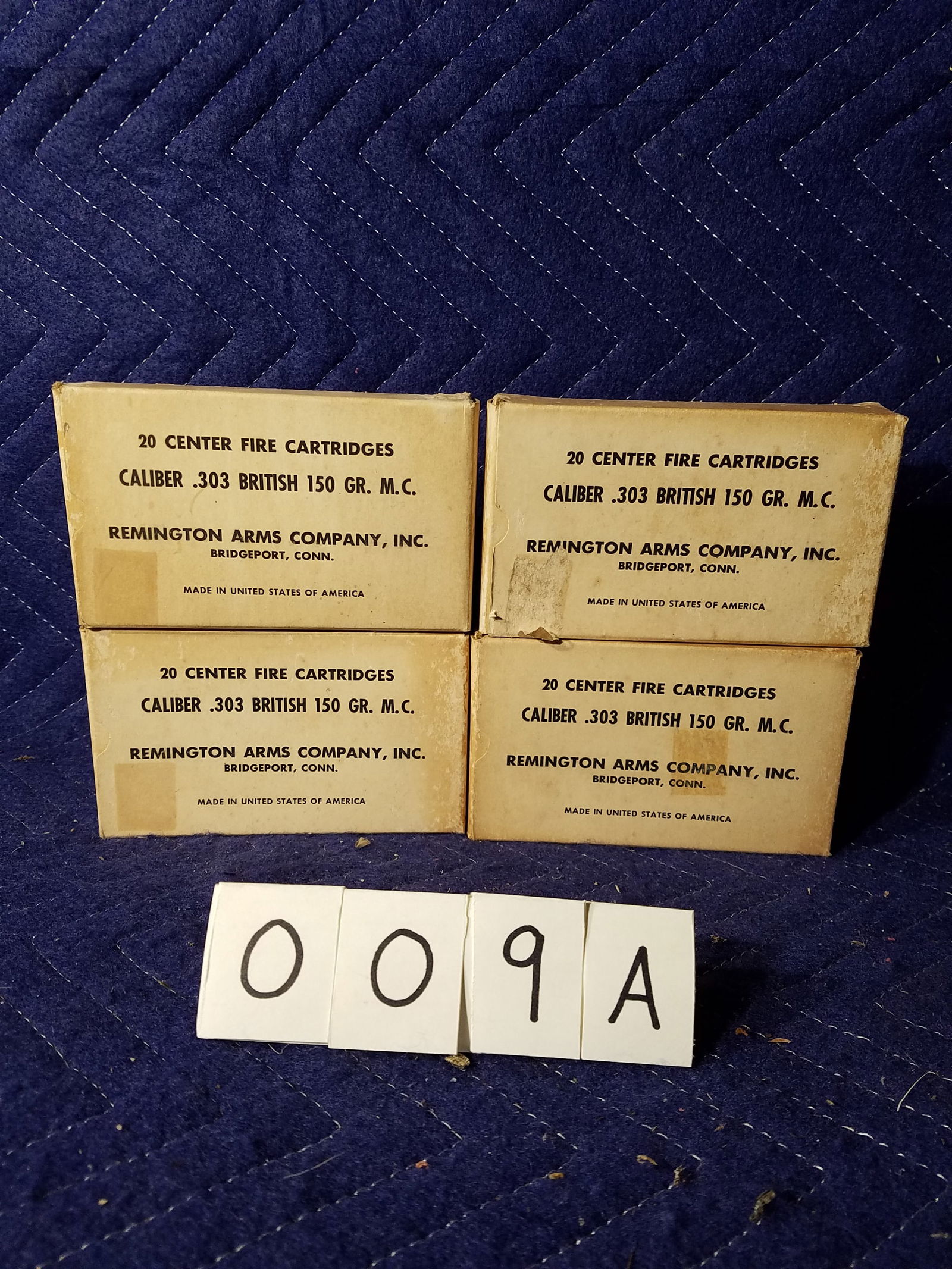 303 British Ammo: Remington 303 British ammunition. 150 grain. 80 rounds. See photos.