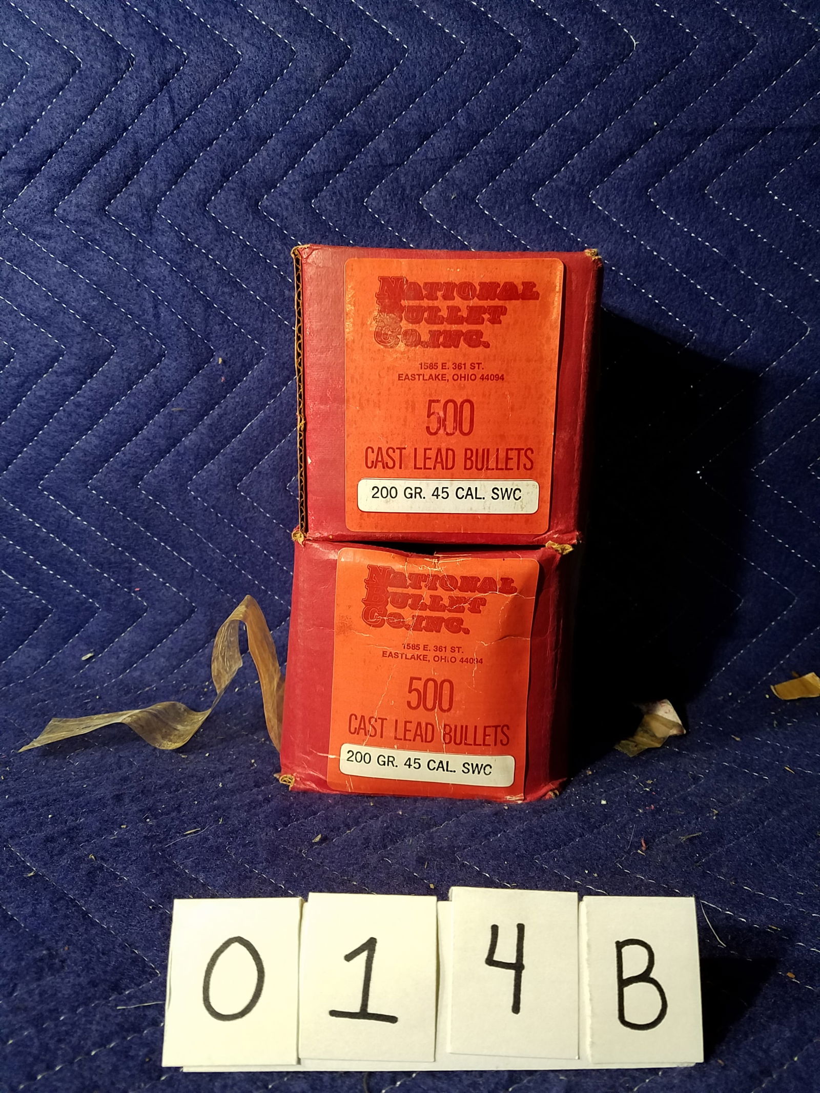 45 Caliber Bullets: 45 caliber bullets. Harrison Bullet Co. Inc. See photos.