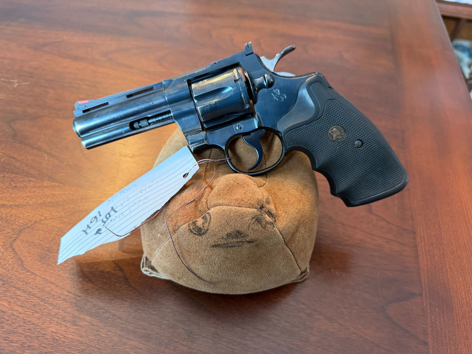 Colt Python: Colt Python. 357 Magnum. Serial No. 28808. See photos.