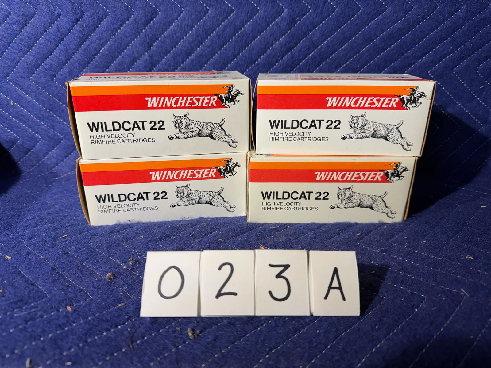 22LR Ammo: Winchester 22LR ammunition. 2000 rounds. See photos.