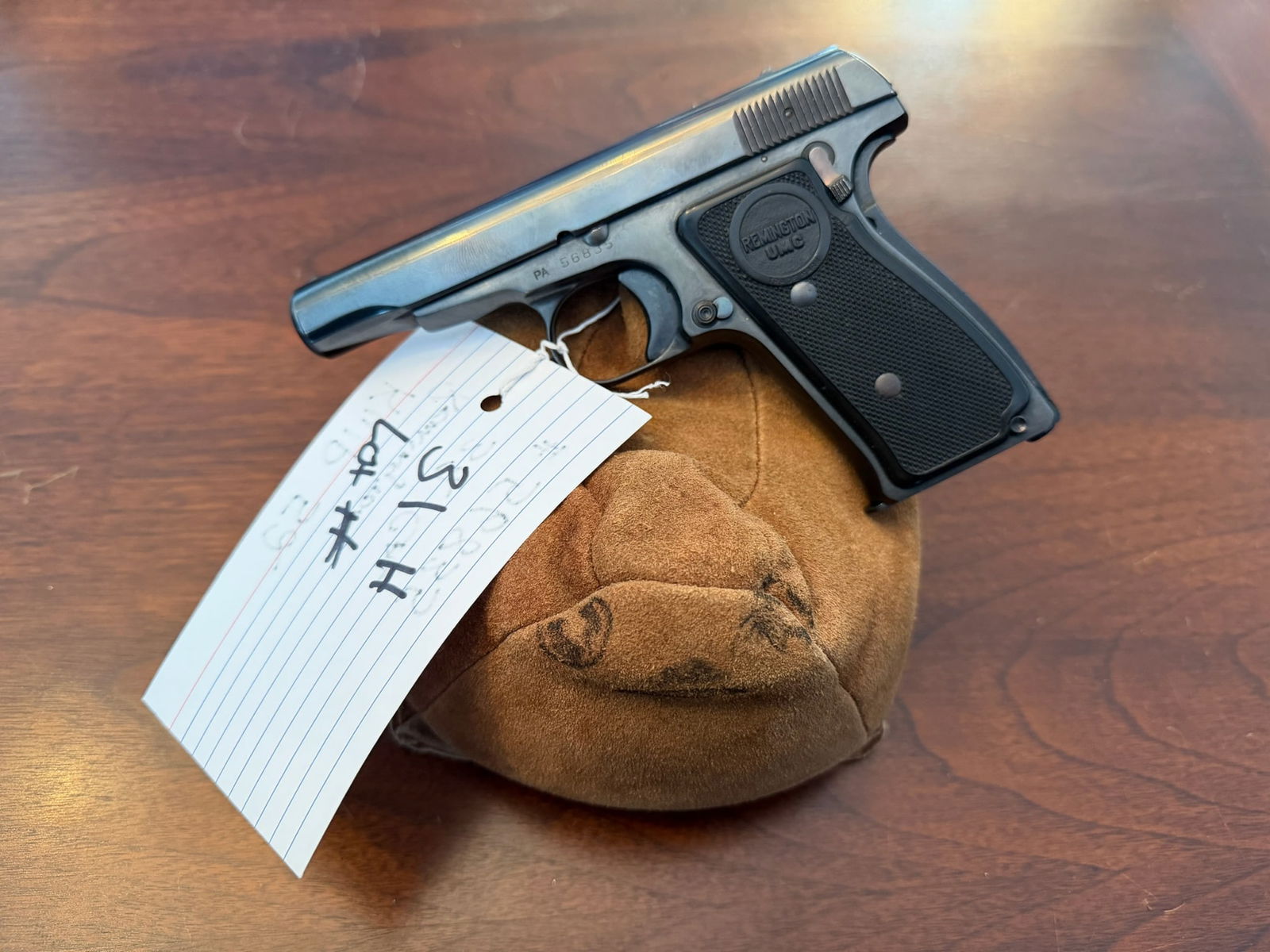 Remington Model 51: Remington Model 51. 32 caliber. Serial No. 56835. See photos.