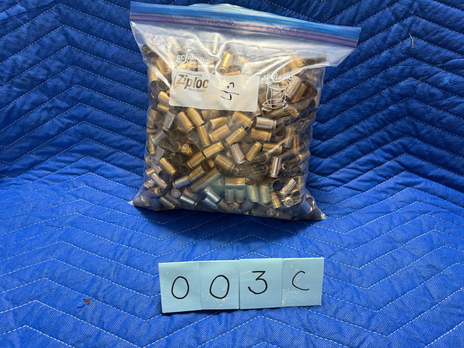 45 ACP Brass: 45 ACP brass casings, once fired. 11.8 pounds total. Approximately 78 casings per pound. See photos.