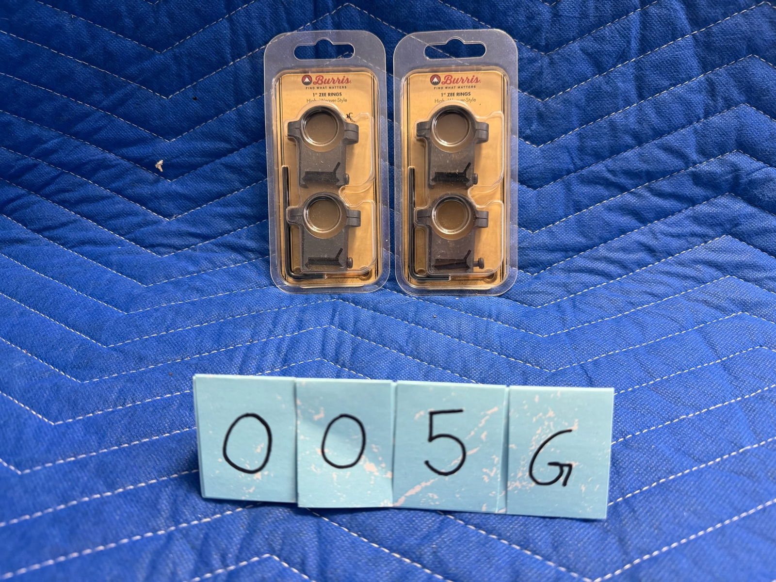 Burris Scope Rings: Burris scope rings. Two new one inch tube, high extension, Weaver style, matte, Part No. 420087. See photos.