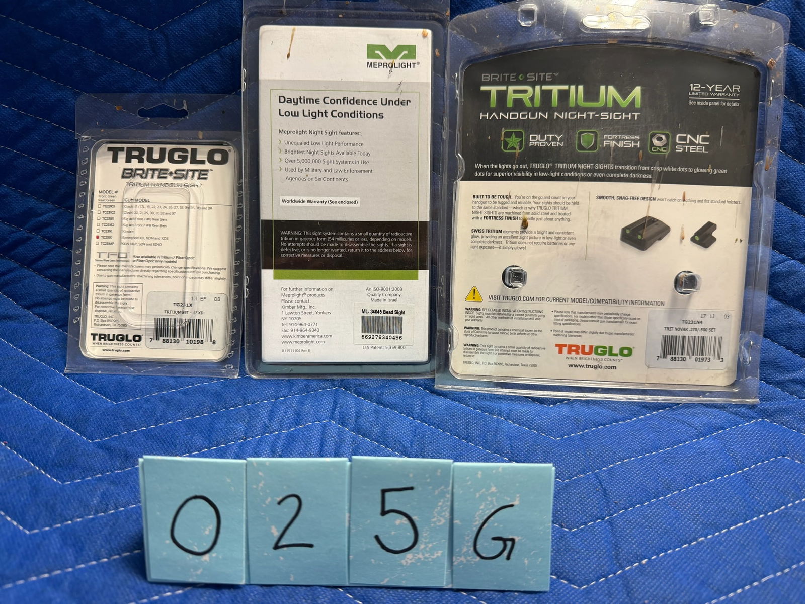 Three Tritium Sights - 2