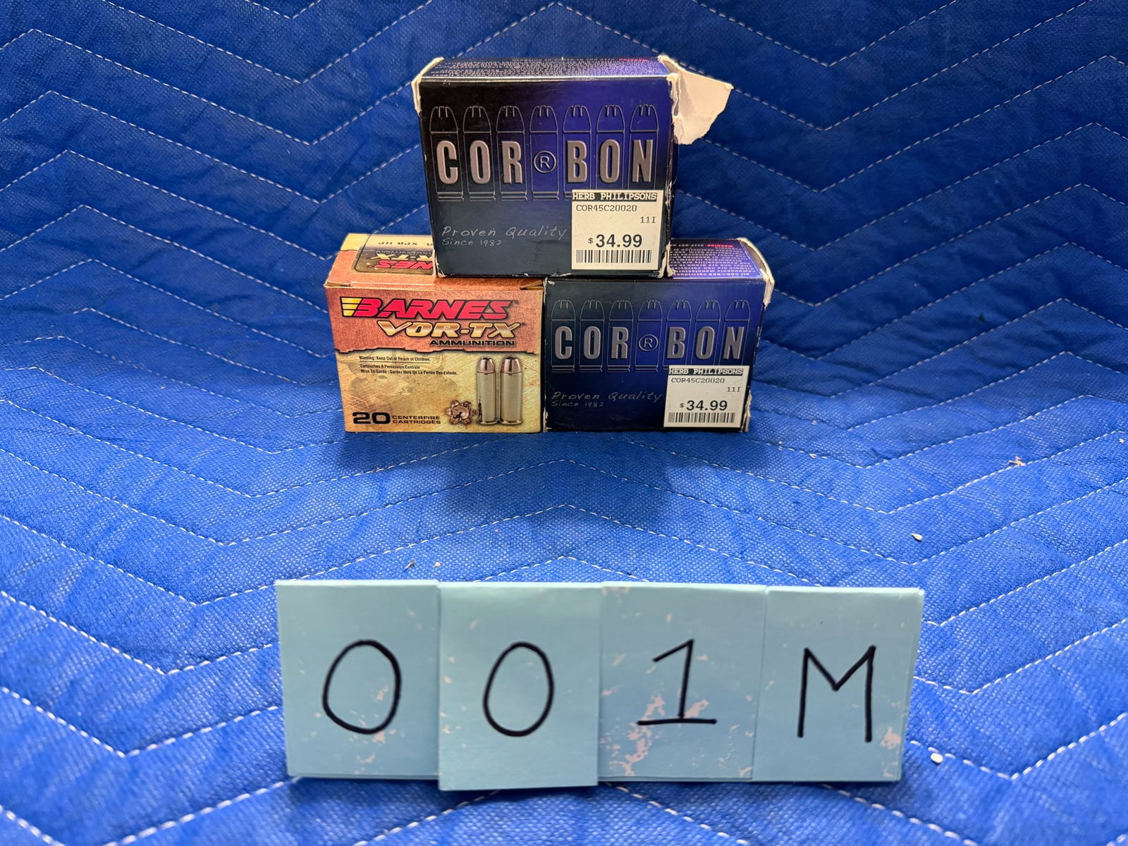 45 Colt and 45 Colt +P Ammo: 45 Colt and 45 Colt +P ammunition. 45 Colt: One box of Barnes Vor-Tx, 200 grain XPB HP (20 rounds). 45 Colt +P: Two boxes of Cor Bon, 200 grain JHP (25 rounds). See photos.
