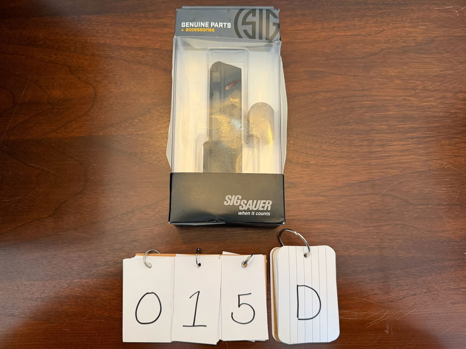 Sig Sauer P365 Magazine: Sig Sauer P365 magazine. 15 round 9mm. New in the box. See photos. LEO, FFL OR OUT OF STATE SALES ONLY. MAGAZINES ARE NOT NYS COMPLIANT.