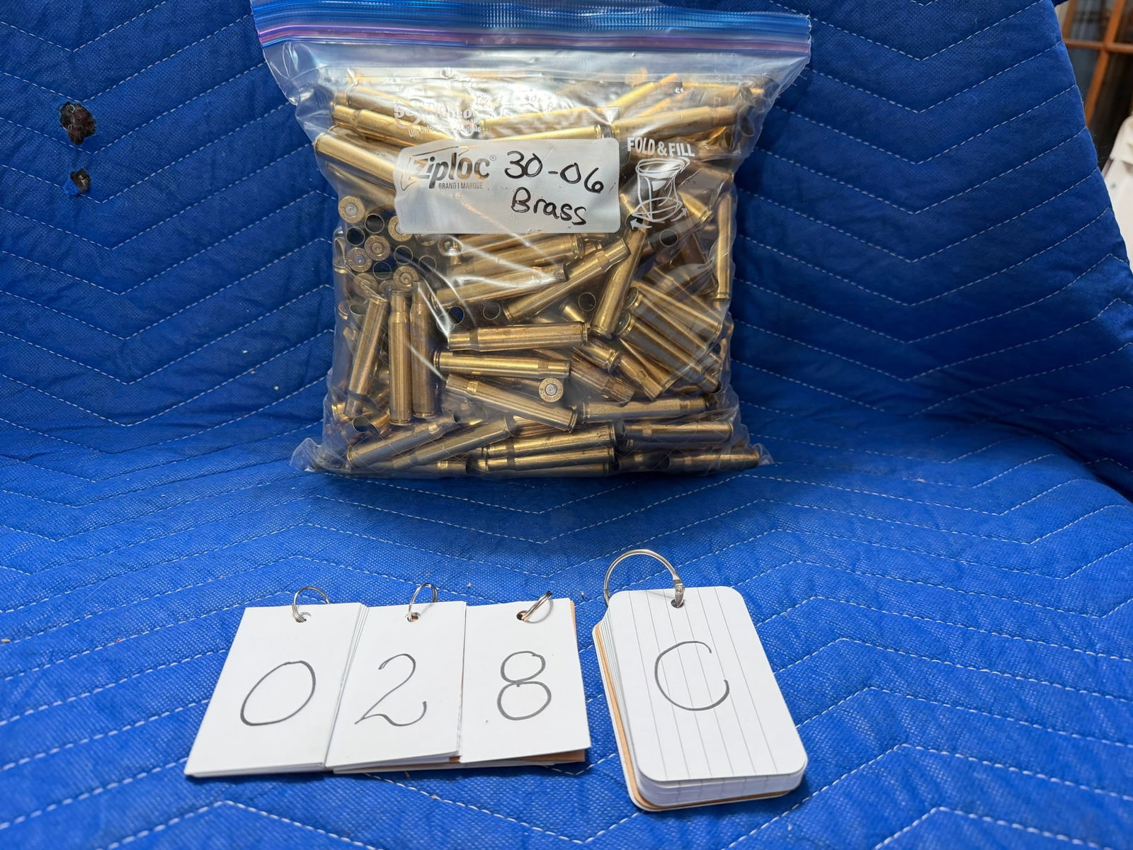 30-06 Springfield Brass: 30-06 Springfield brass casings. 10.0 pounds total. Approximately 35 casings per pound. See photos.