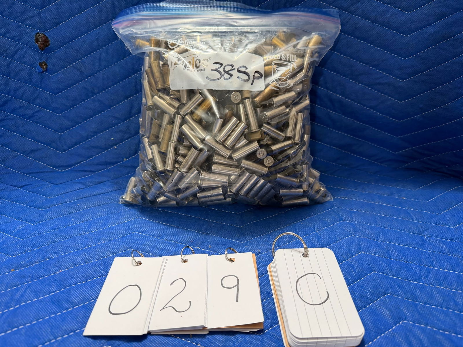 38 Special Brass: 38 Special brass casings. 10.0 pounds total. Approximately 99 casings per pound. See photos.