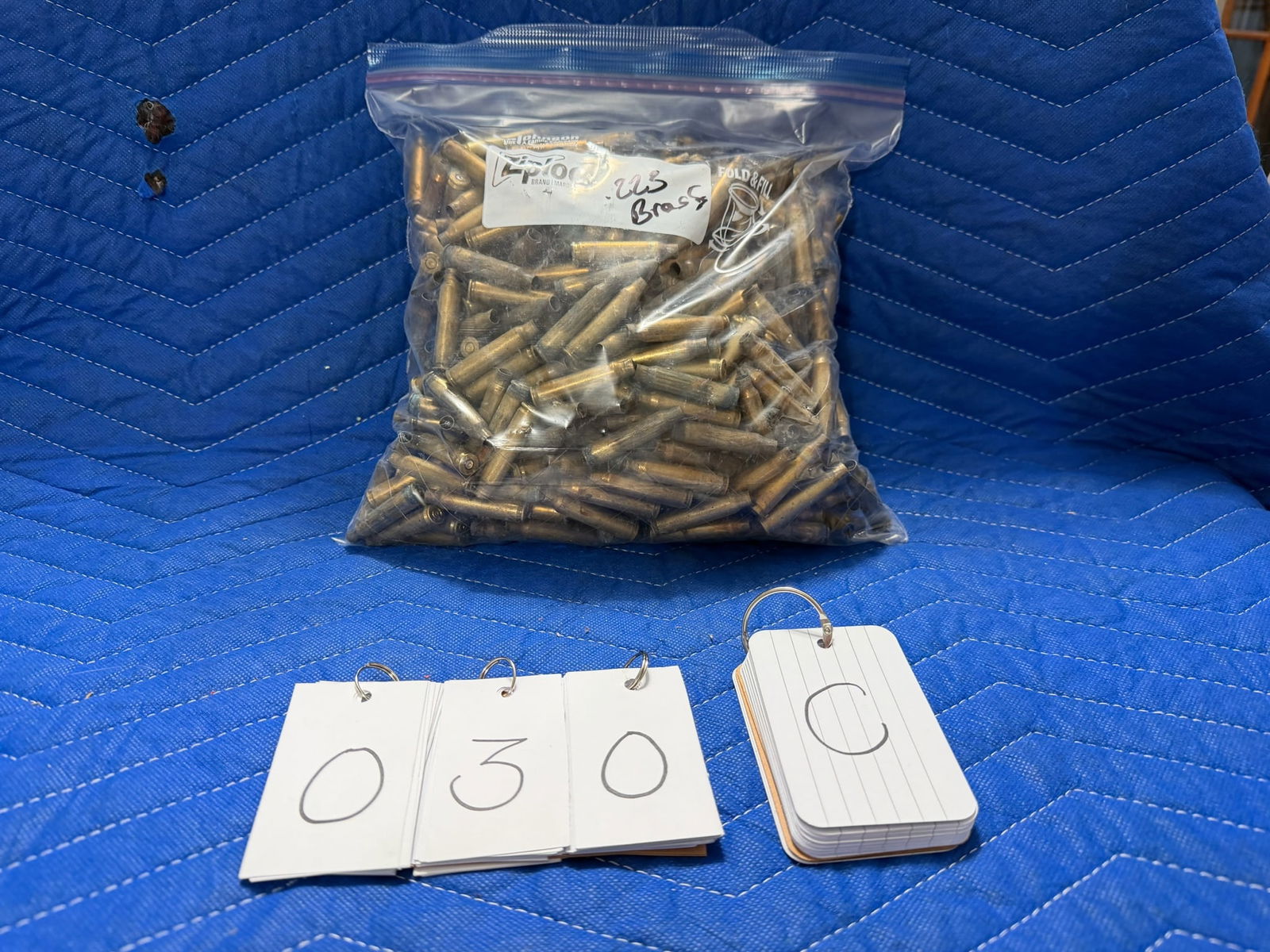 223 Remington Brass: 223 Remington brass casings. 8.6 pounds total. Approximately 75 casings per pound. See photos.