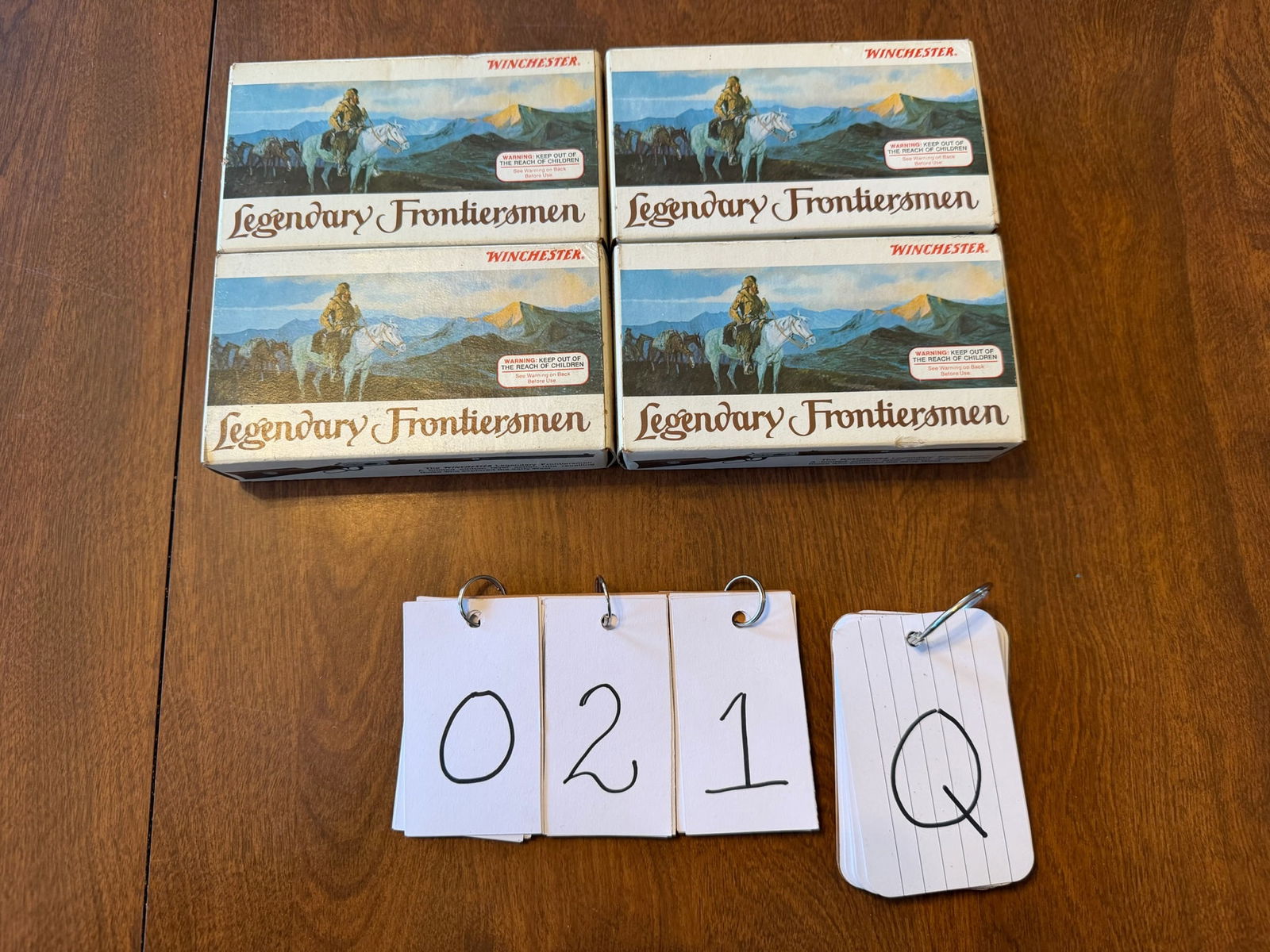 38-55 Winchester Ammo: Winchester Legendary Frontiersman 38-55 Winchester ammunition. Four boxes. 255 grain soft point. 80 rounds. See photos.