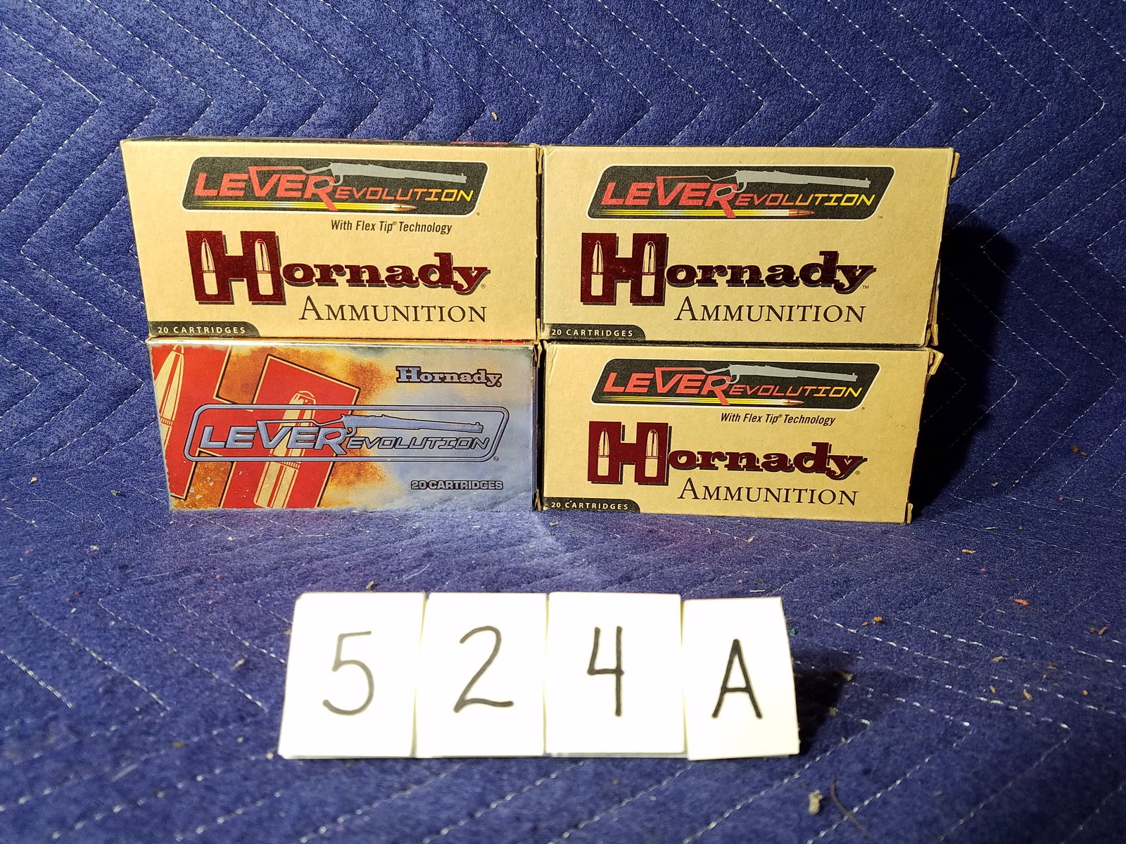 45-70 Government Ammo: Hornady 45-70 Government ammunition. 325 grain. 48 rounds and 30 brass casings. See photos.