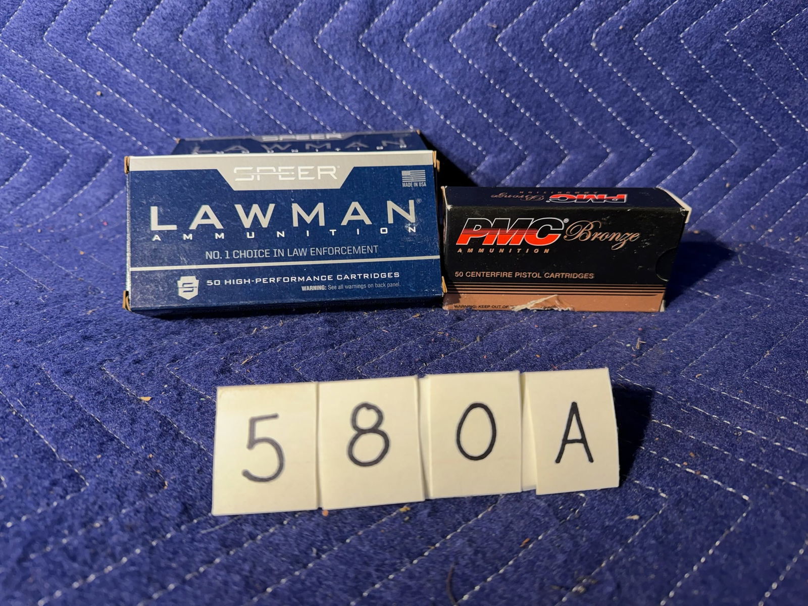 380 Auto Ammo: 380 Auto ammunition. Three boxes of Lawman, 95 grain TMJ (150 rounds). One box of PMC Bronze, 90 grain FMJ (50 rounds). 200 rounds total. See photos.