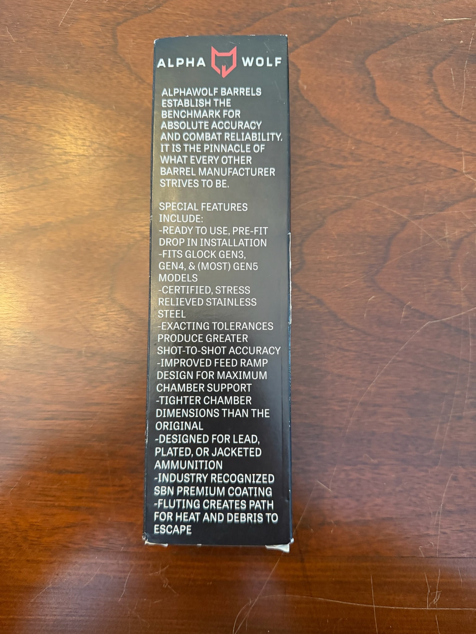 Alpha Wolf 357 Sig Barrel for Glock Model 35 - 2