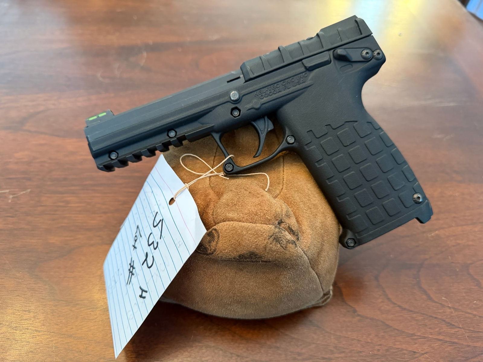 KelTec Model PMR30: KelTec Model PMR30. 22WMR. Serial No. WX7Q02. See photos. LEO, FFL OR OUT OF STATE SALES ONLY. NOT NYS COMPLIANT.