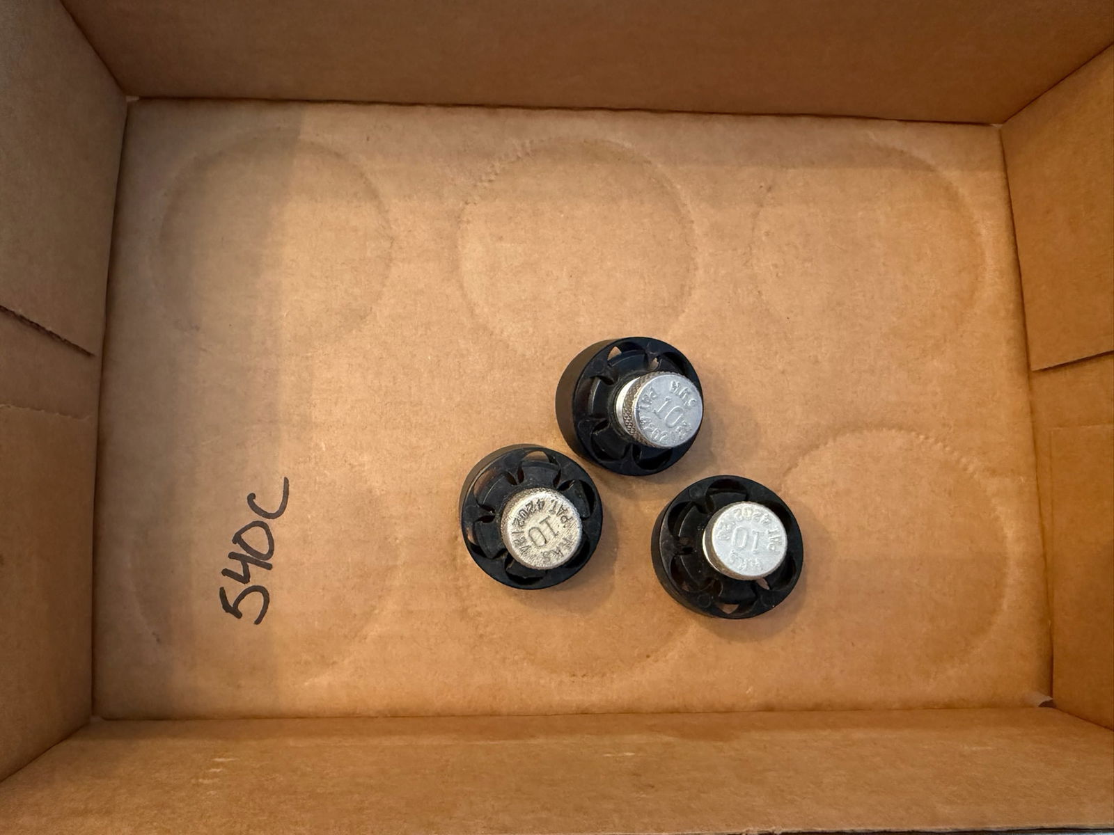 Three 38 Special/357 Magnum Speed Loaders: Three 38 Special/357 Magnum speed loaders. See photos.