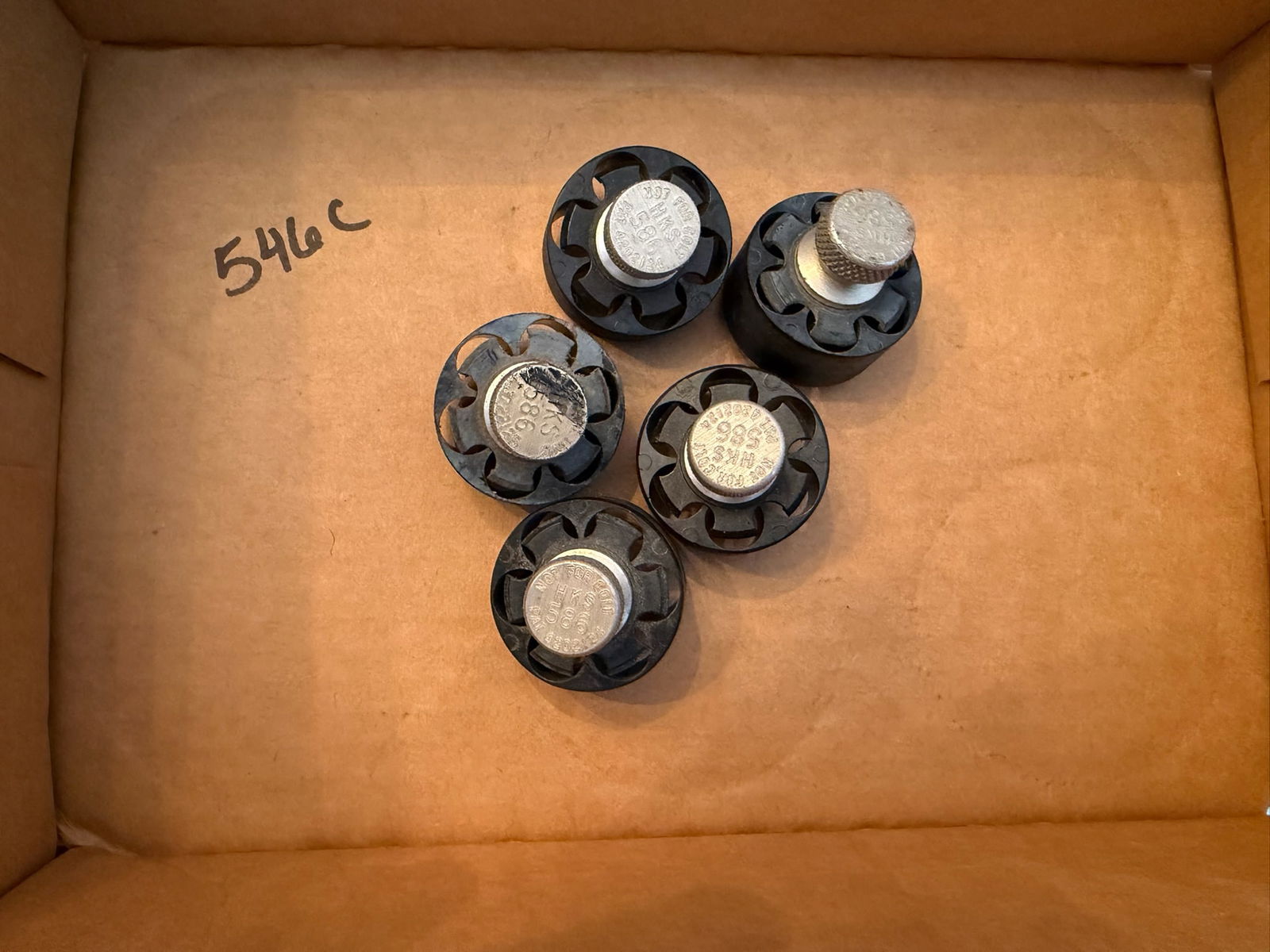 Four Smith & Wesson 38 Special/357 Magnum Speed Loaders (1 of 1)