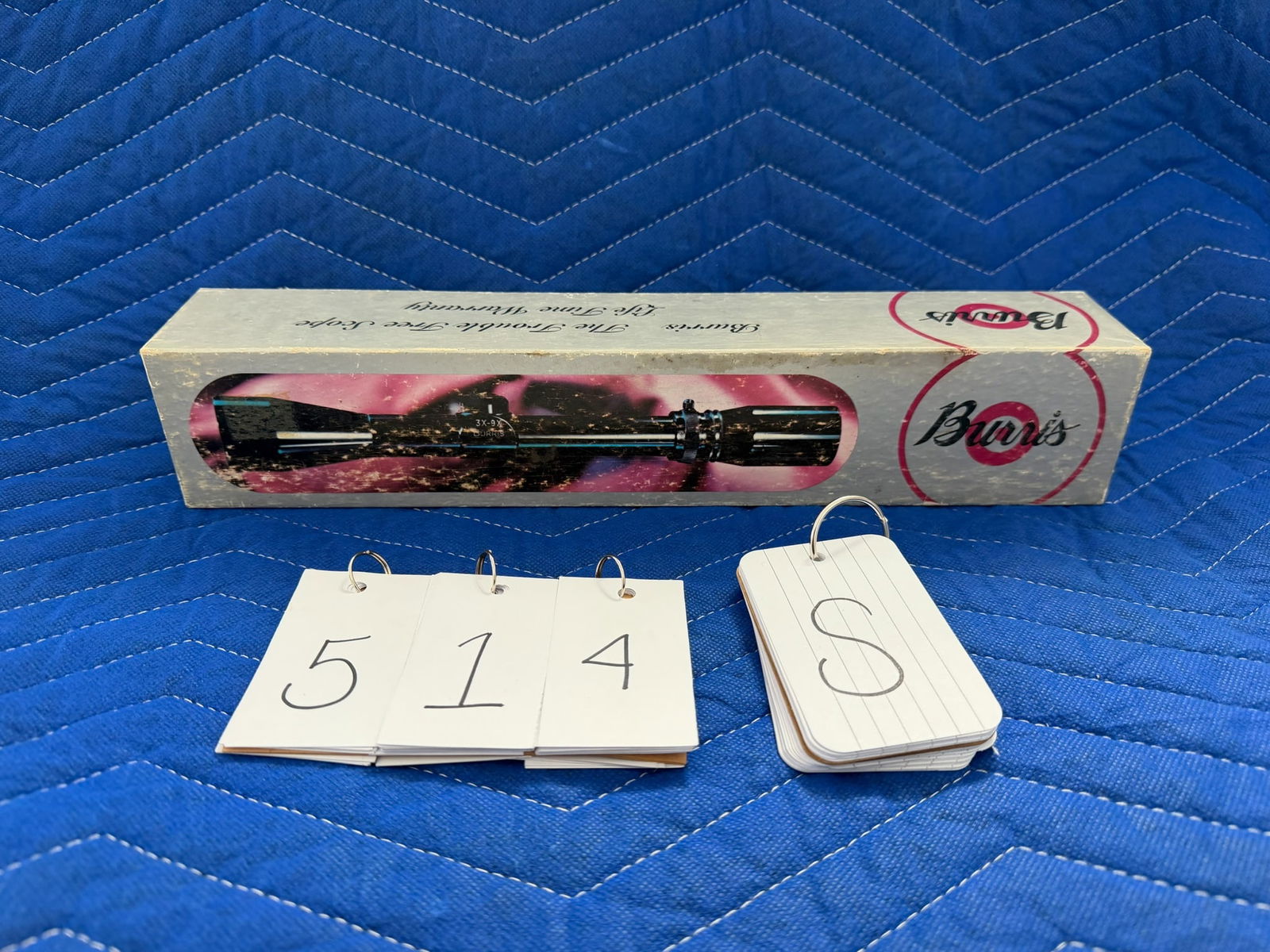 Burris 6x Duplex Scope: Buris 6X duplex scope with Butler Creek scope caps. Includes the original box and paperwork. See photos.