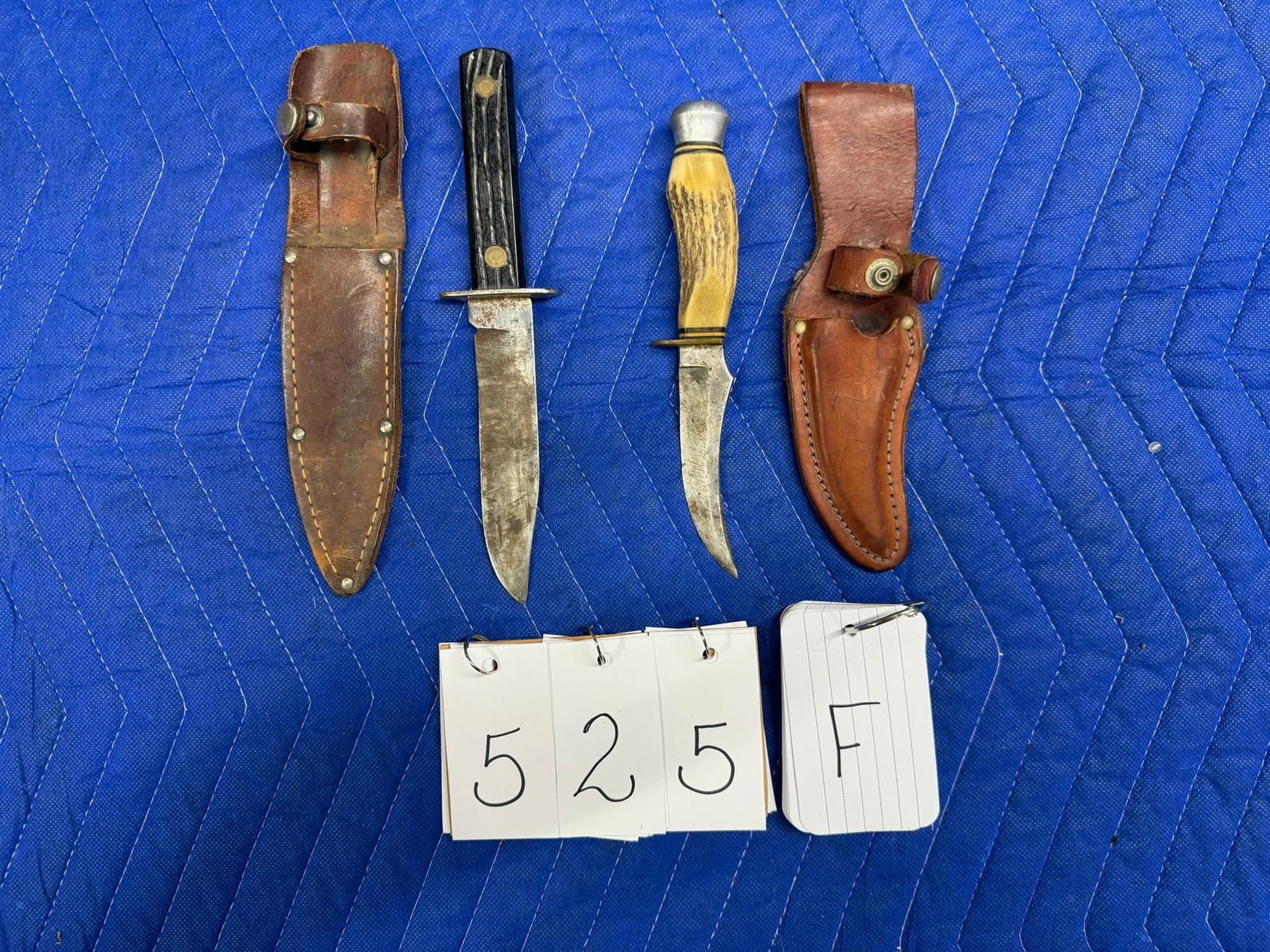 Two Knives with Leather Sheaths (1 of 3)