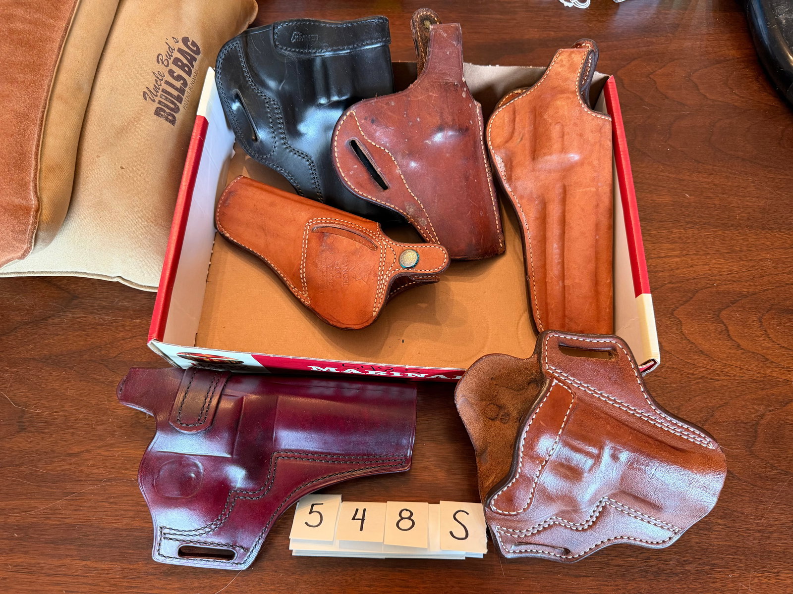 Six Assorted Revolver Holsters (1 of 1)