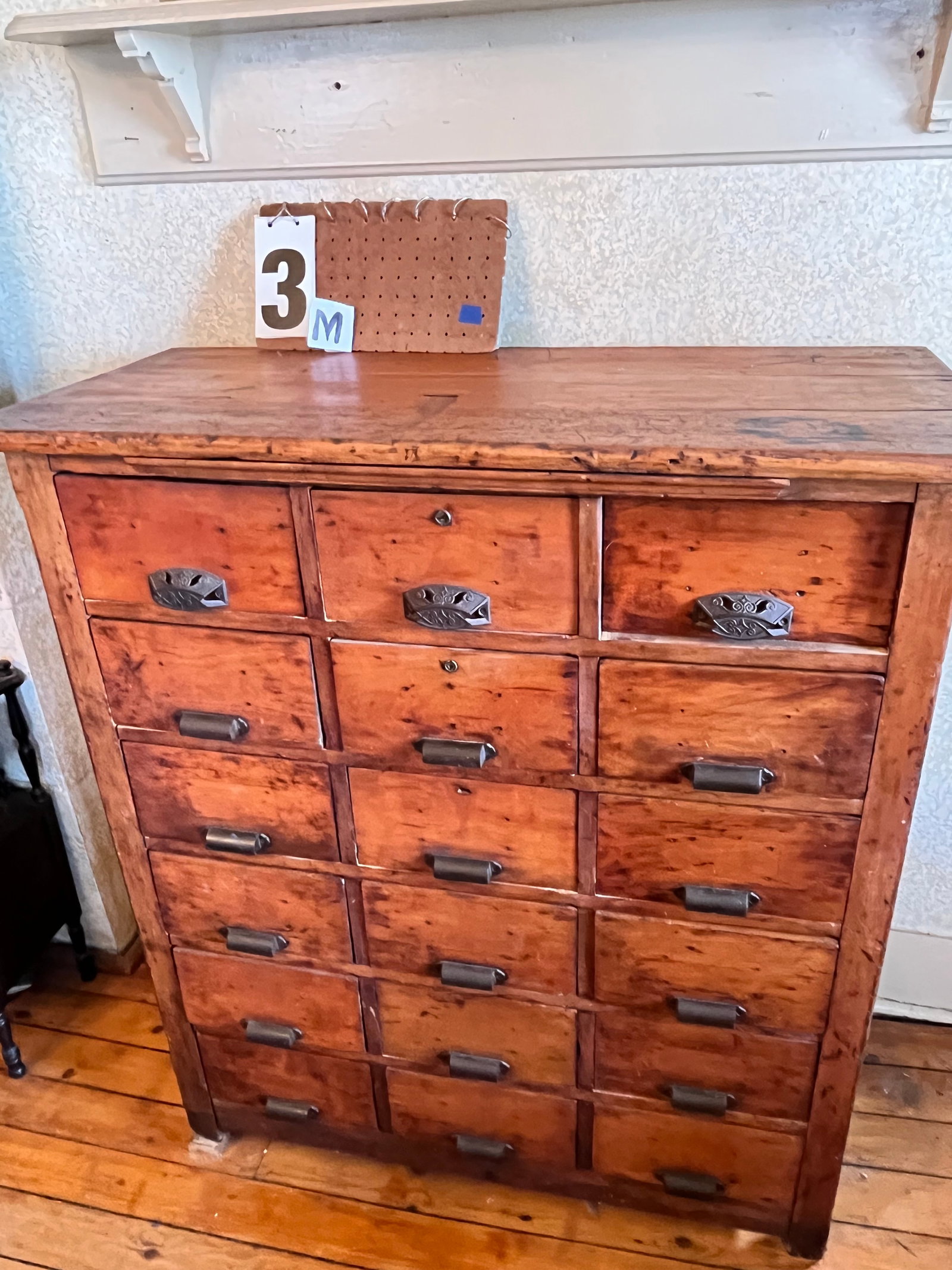 Exceptional 19c 18 Drawer Apothecary Cabinet (1 of 6)