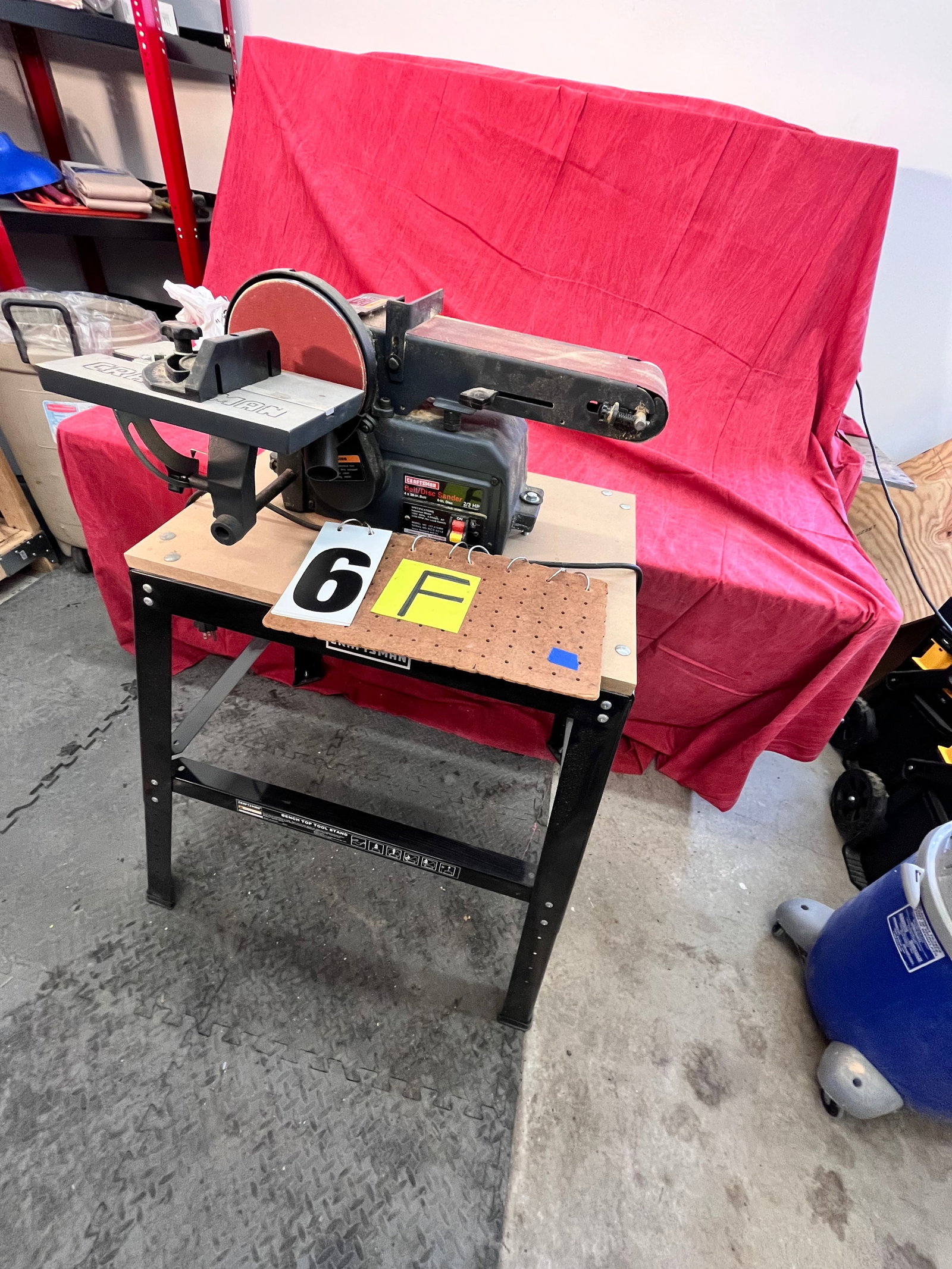 Craftsman Belt Sander on Stand (1 of 3)