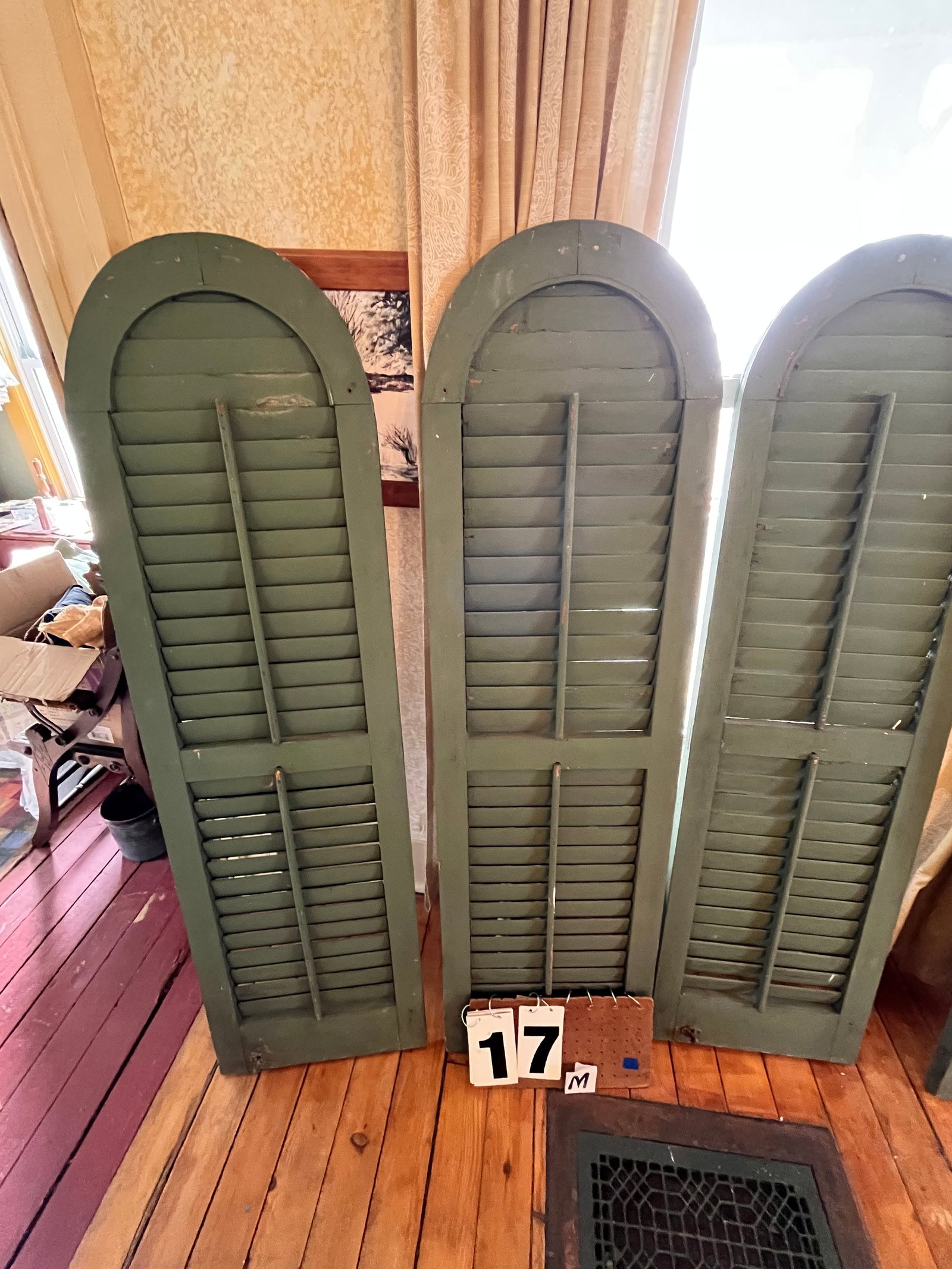 Four Round Top Shutters - 2