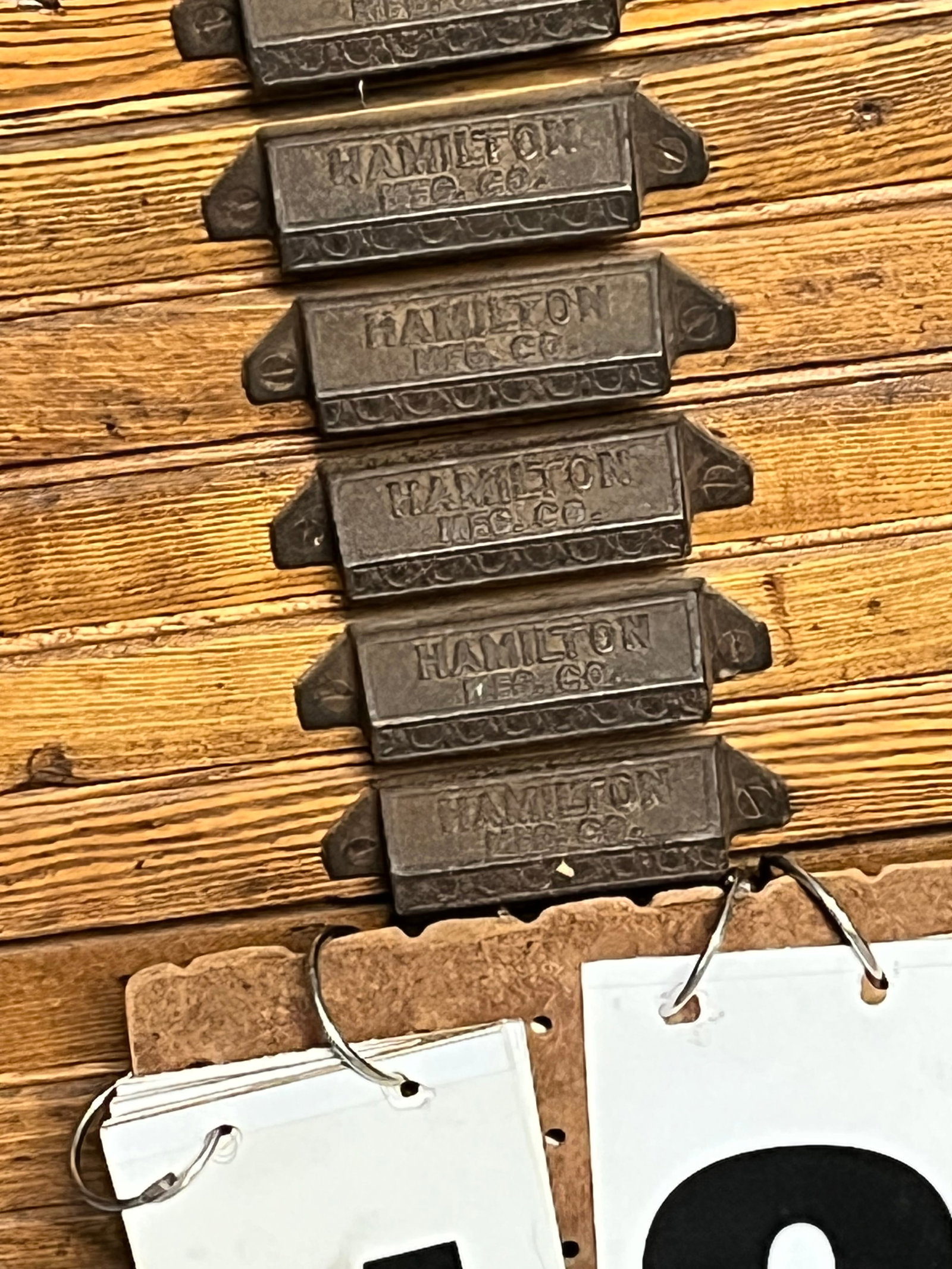 20 Drawer Cabinet by Hamilton Co. - 3