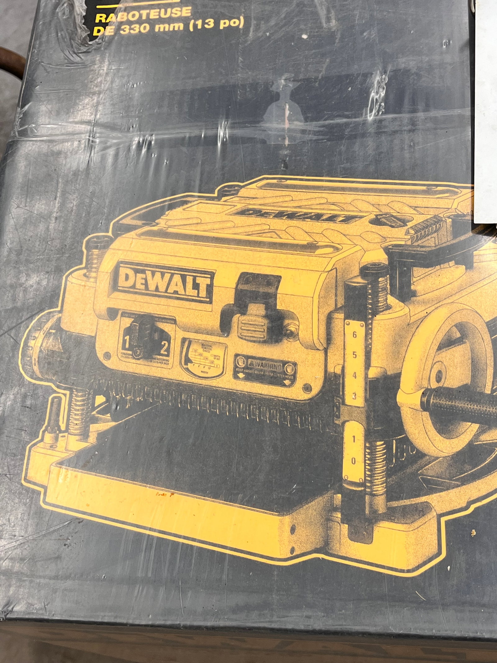 New 13" DeWalt Planer - 3