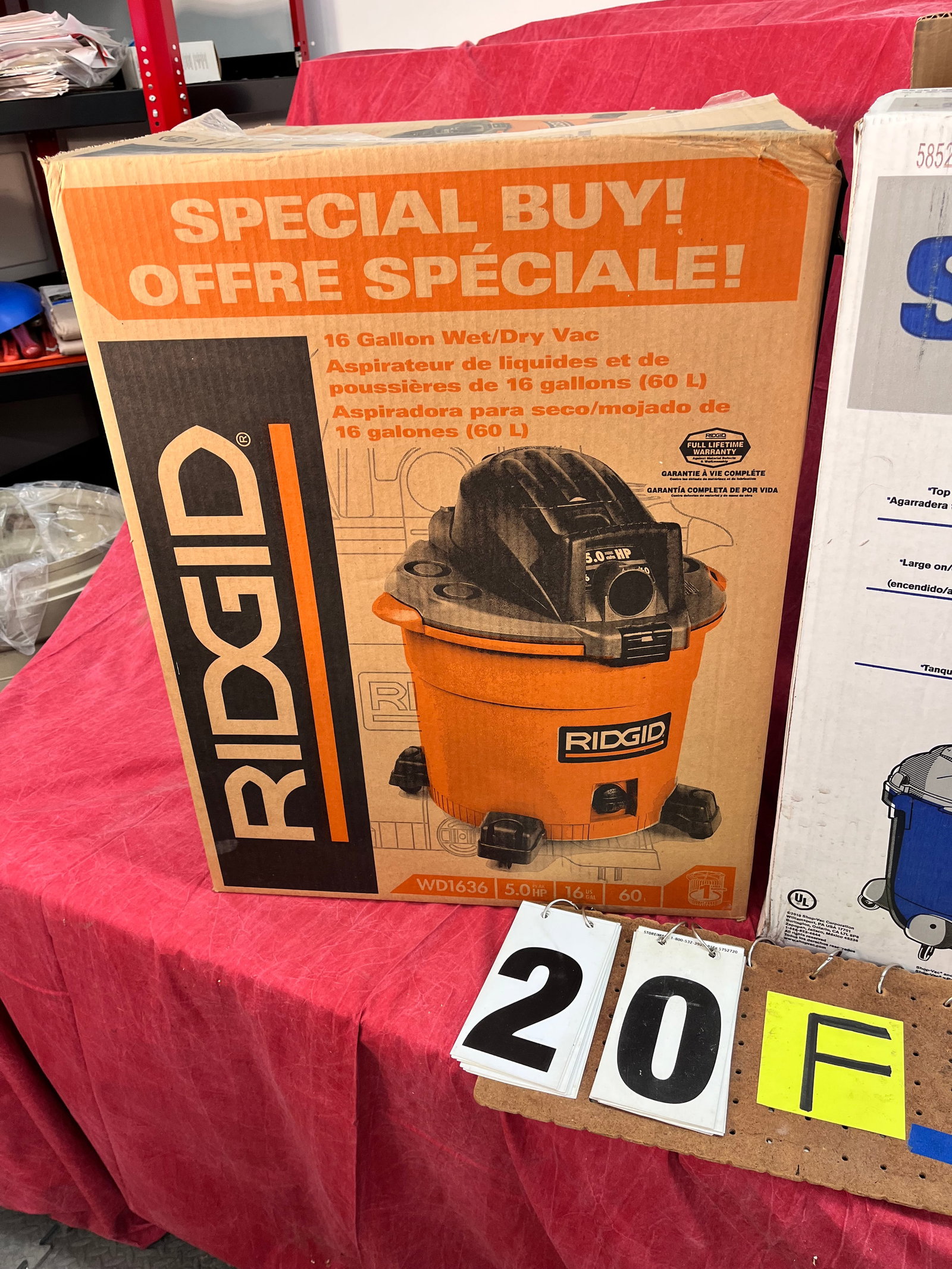 Two New Shop Vacs - 2