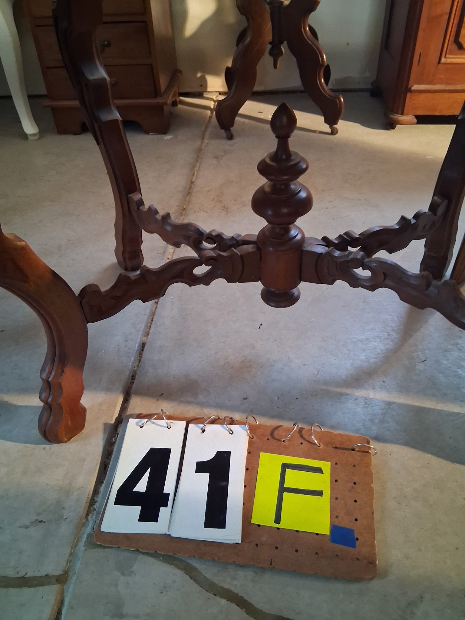 Oval Marble Top Table - 2