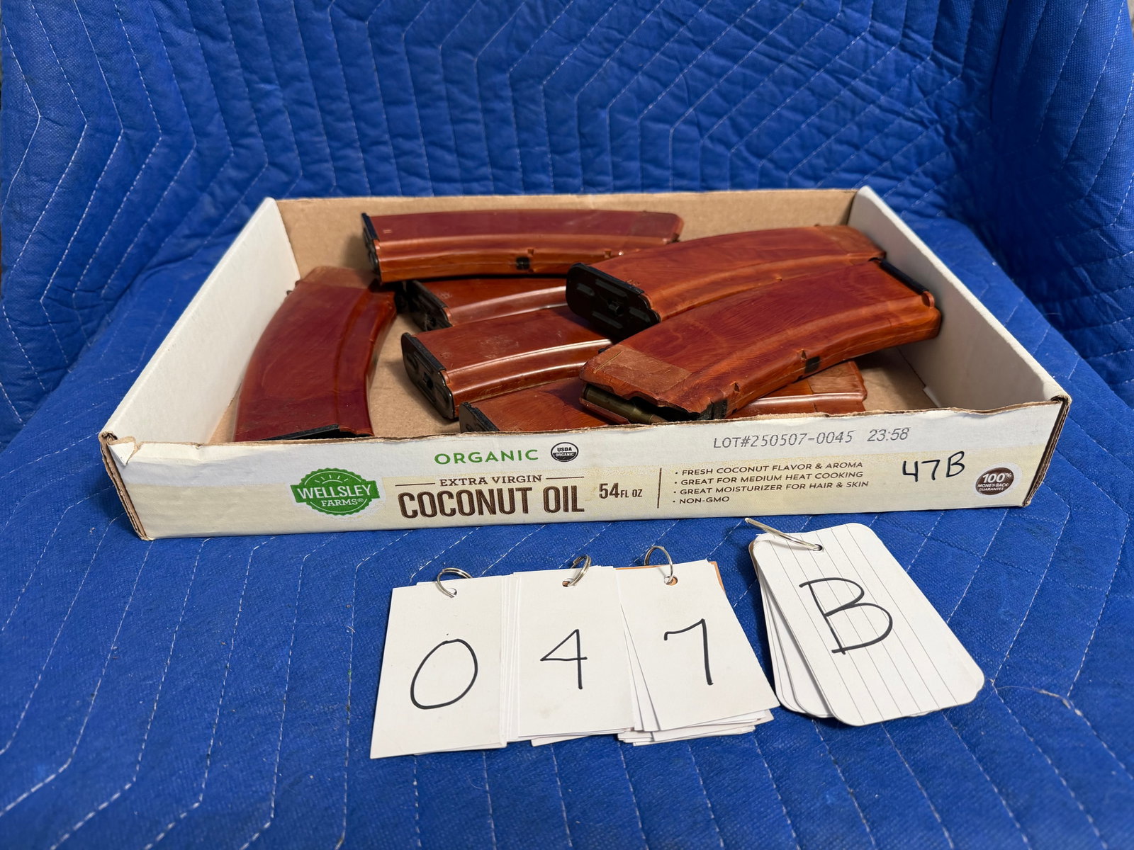 Seven Bakelite AK-74 30 Round Magazines: Seven Bakelite AK-74 30-round magazines for 5.45x39mm ammunition. See photos. LEO, FFL OR OUT OF STATE SALES ONLY. MAGAZINES ARE NOT NYS COMPLIANT. Please read the Terms and Conditions of this