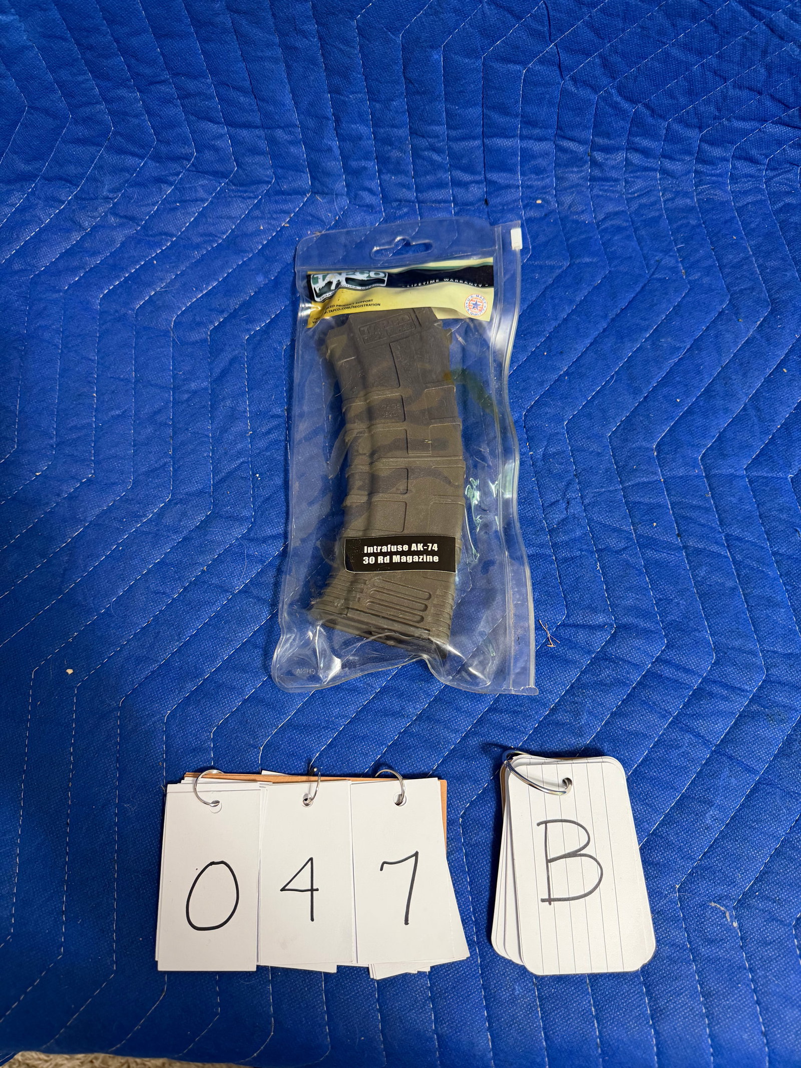 Seven Bakelite AK-74 30 Round Magazines - 3