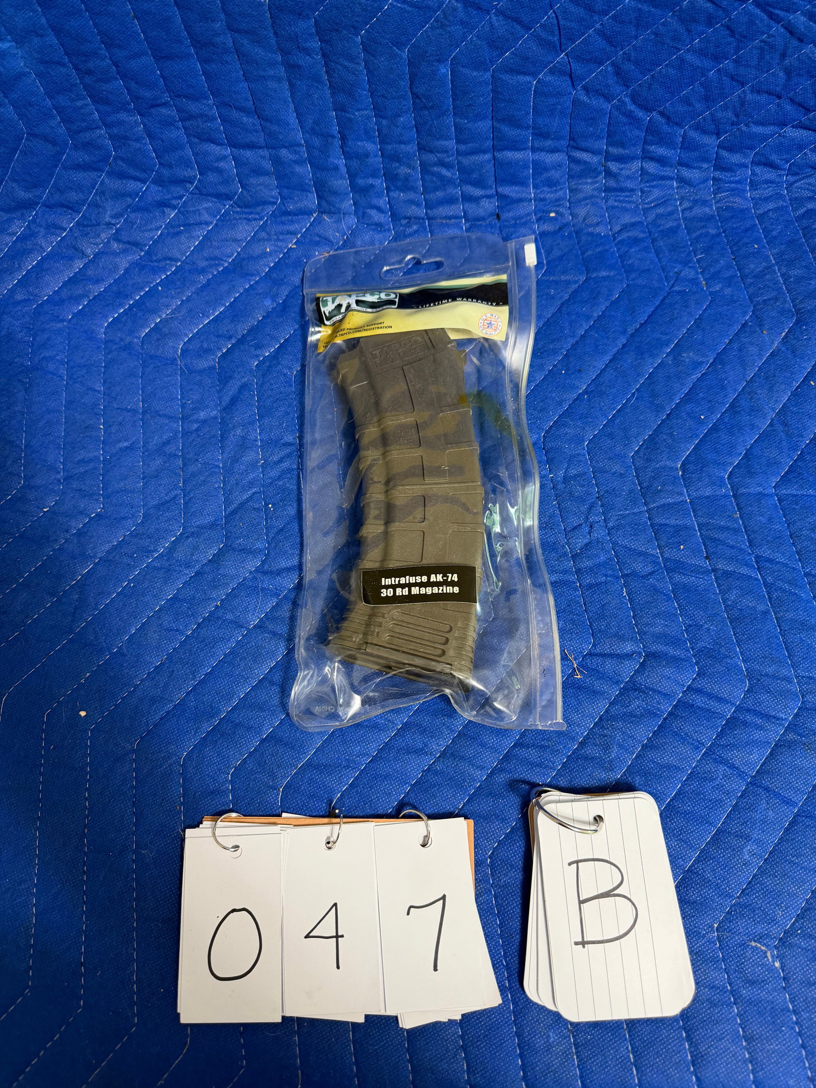 Seven Bakelite AK-74 30 Round Magazines - 4