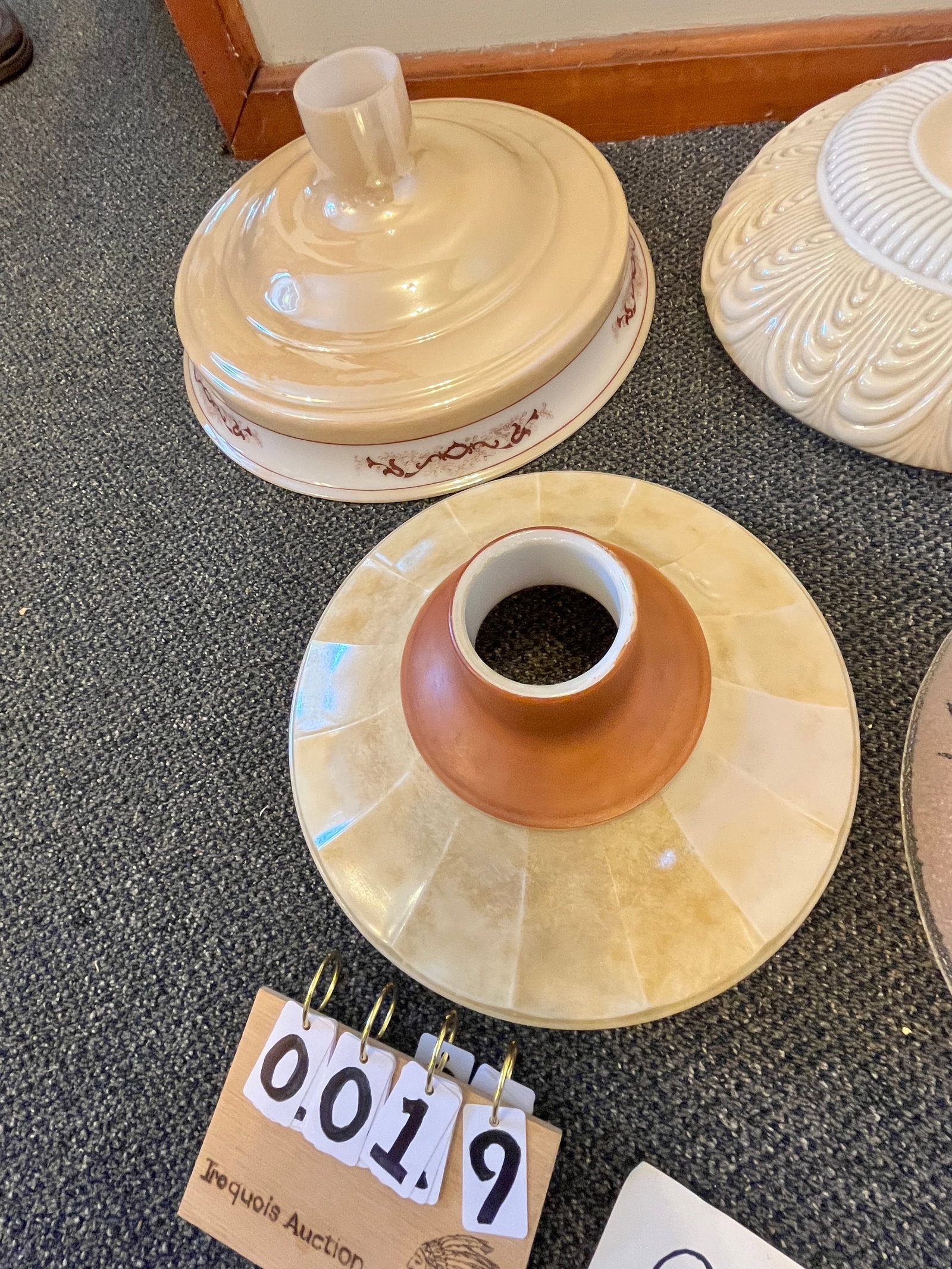 Five Vintage Light Shades - 3