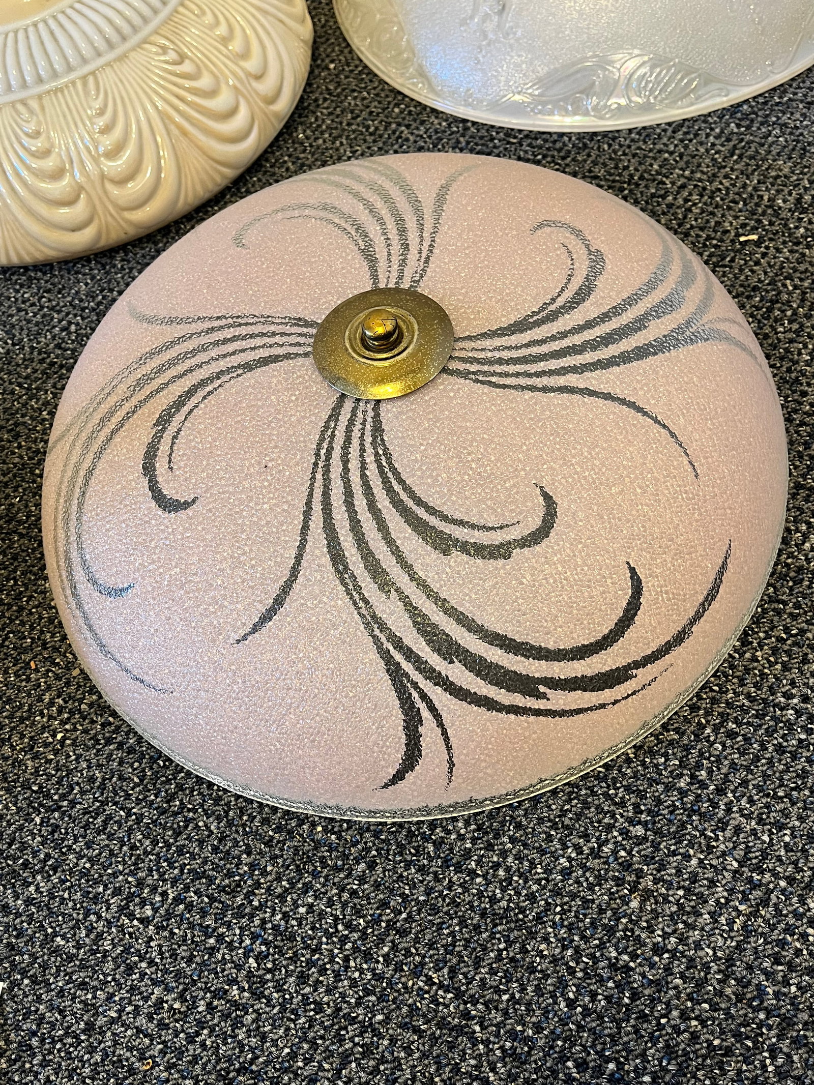 Five Vintage Light Shades - 6