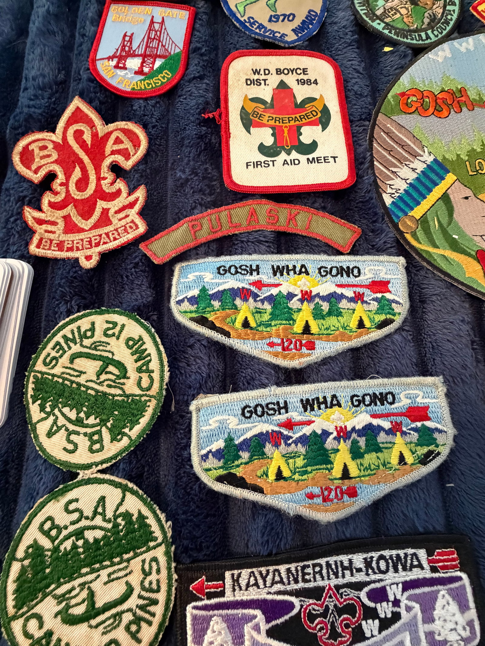 Vintage Boy Scout Patch Collection - 3