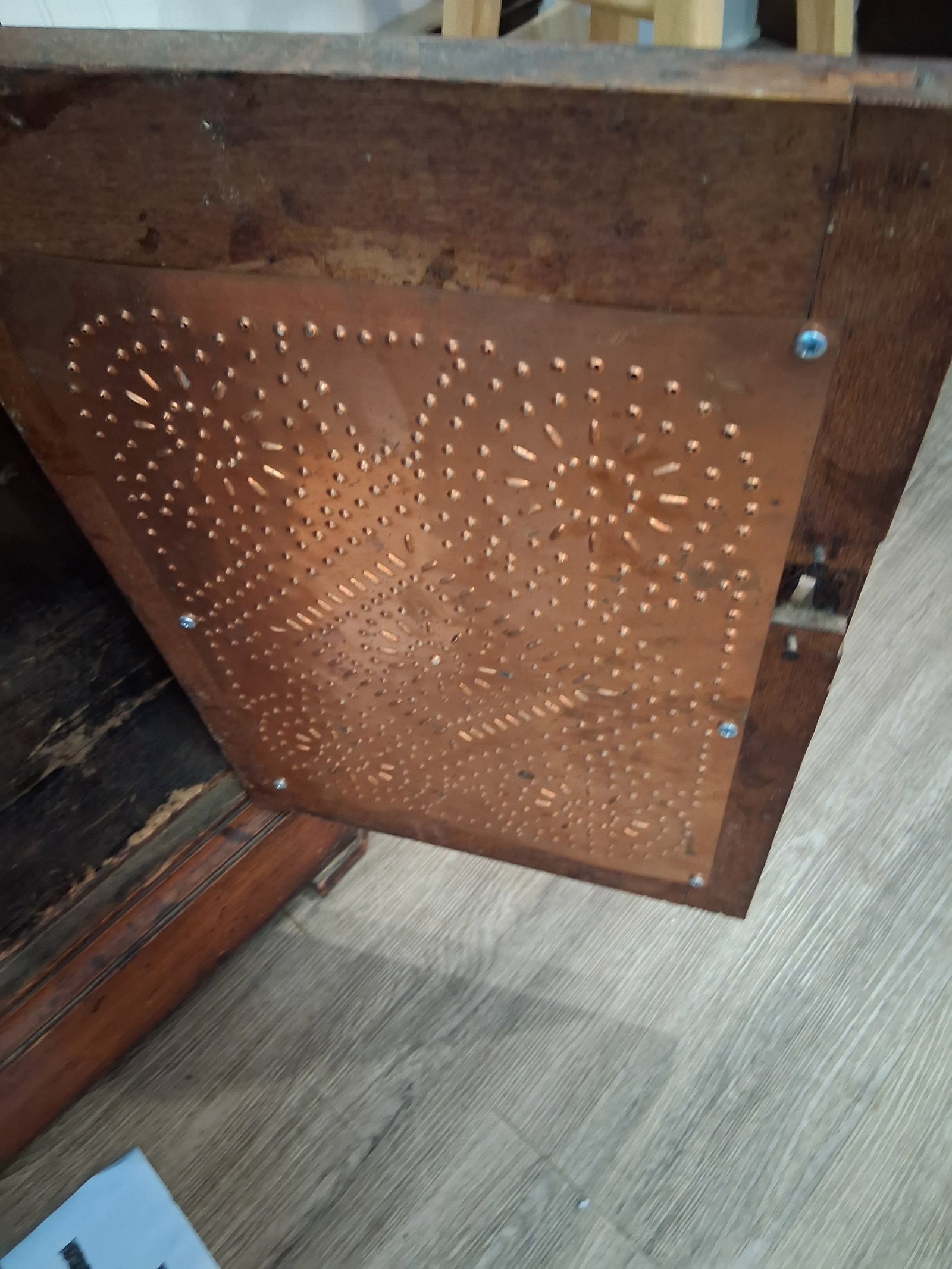 1890s American Ash Refinished One Drawer Commode - 5