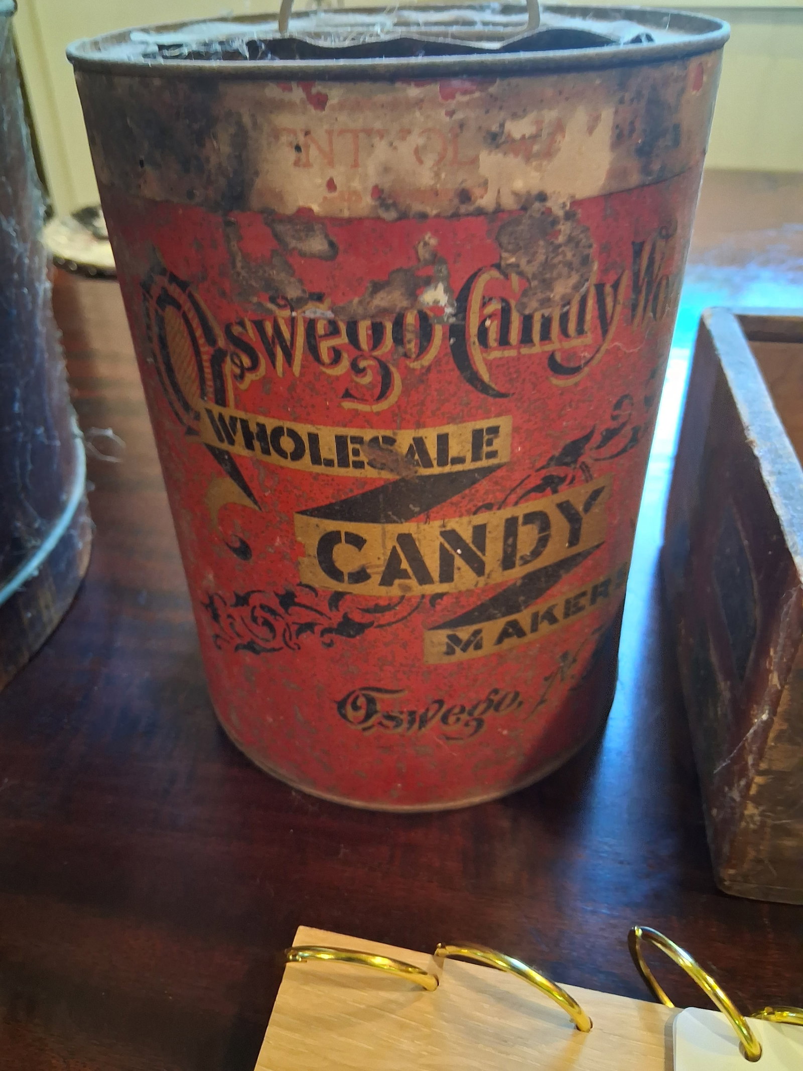 Three Vintage Advertising Containers - 3