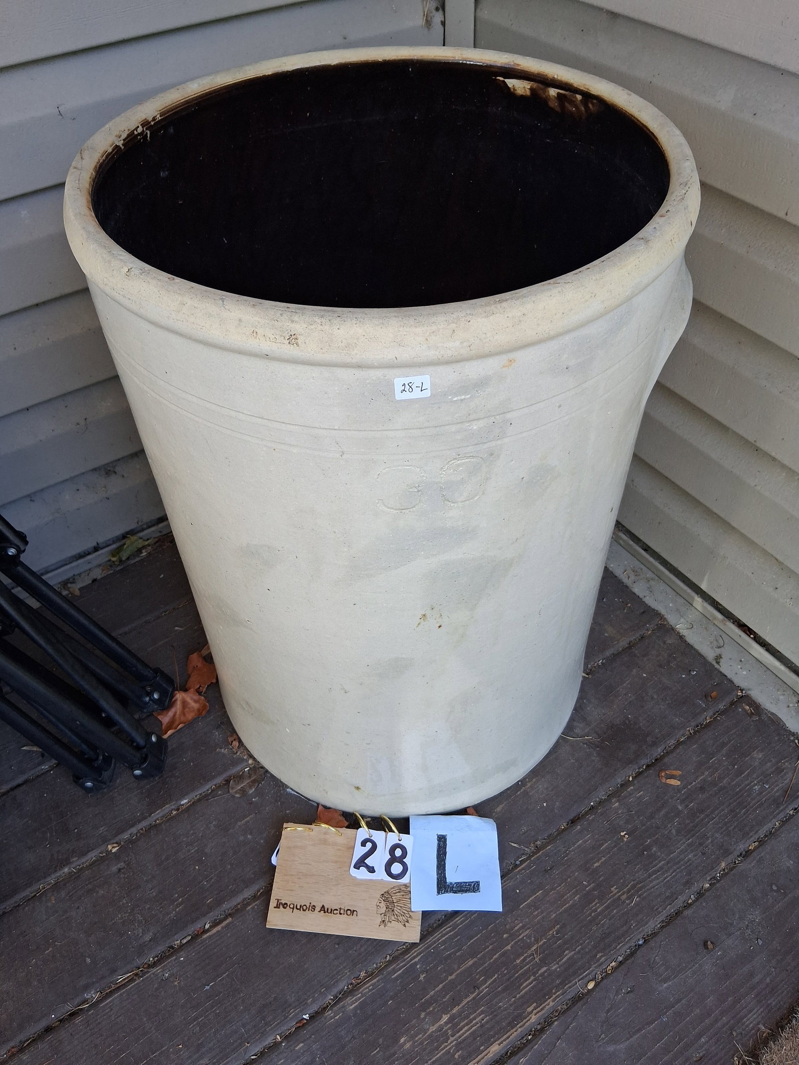 30 Gallon Stoneware Crock (1 of 1)