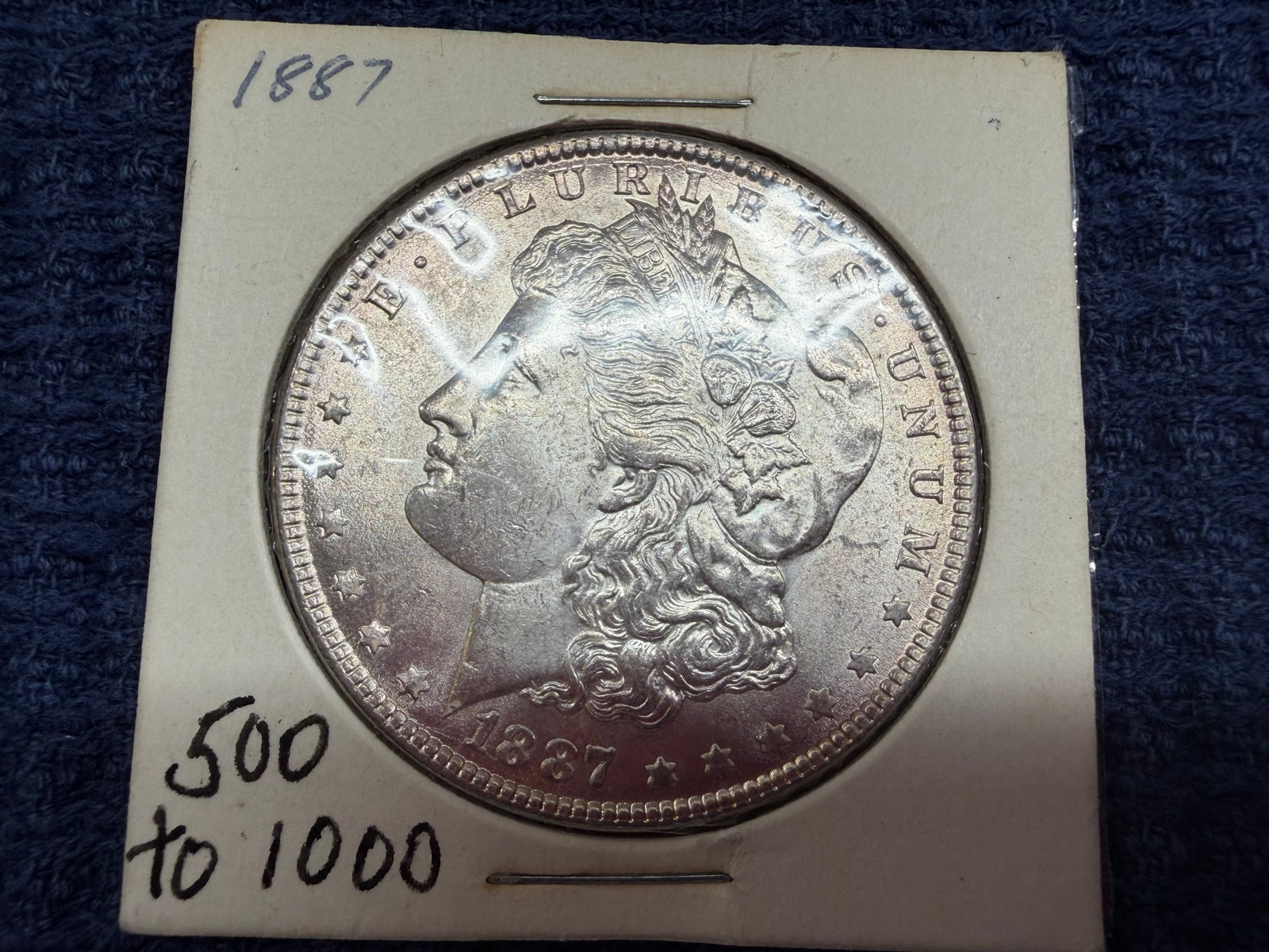 Two US Morgan Silver Dollars - 4