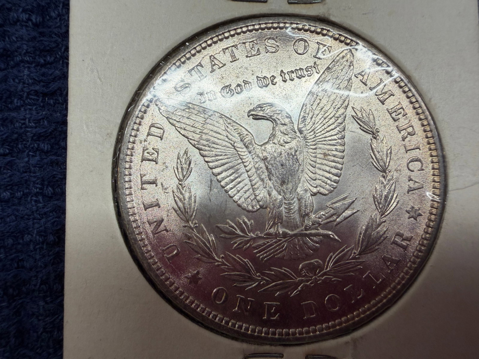 Two US Morgan Silver Dollars - 5