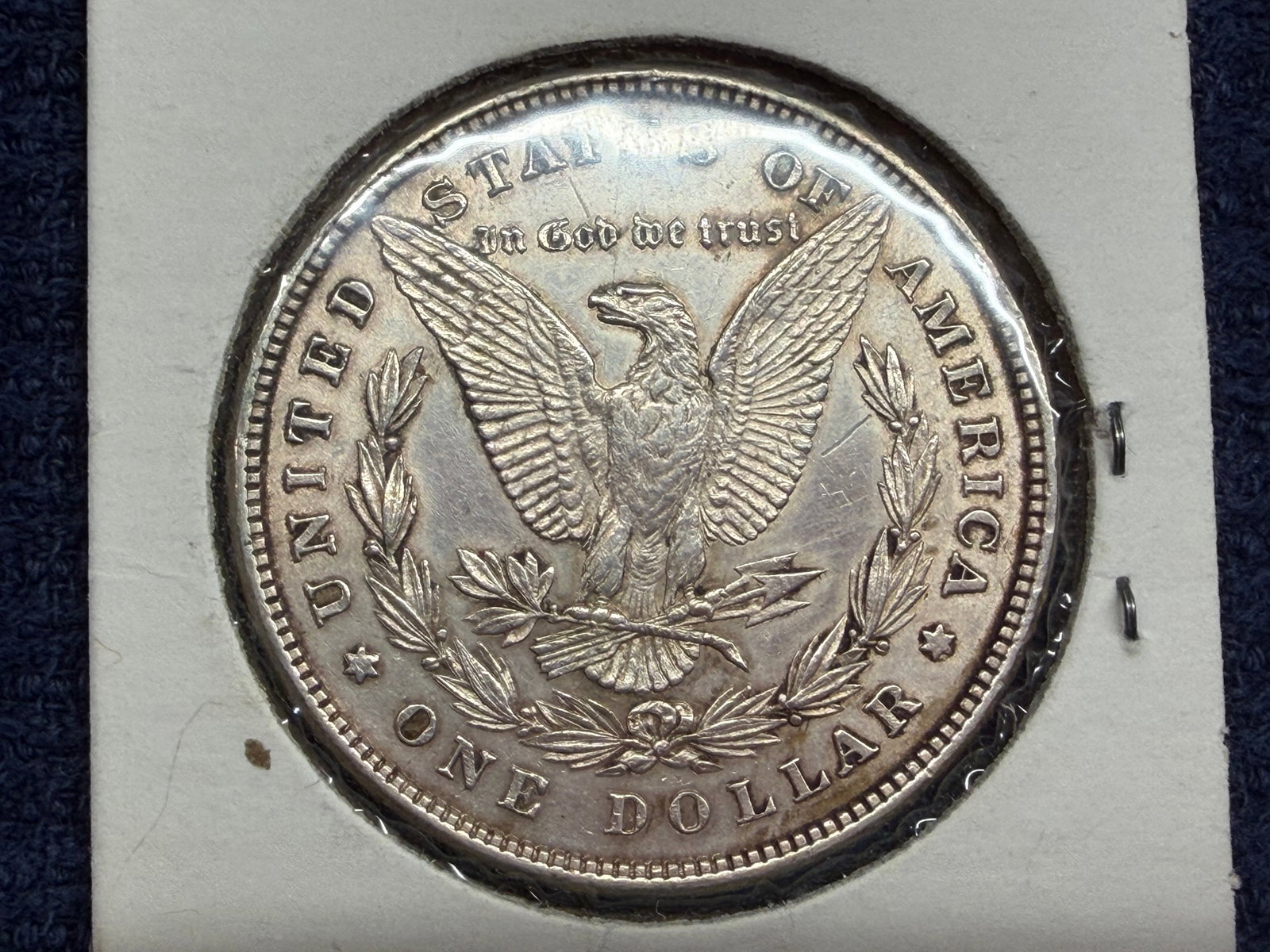 Two US Morgan Silver Dollars - 4