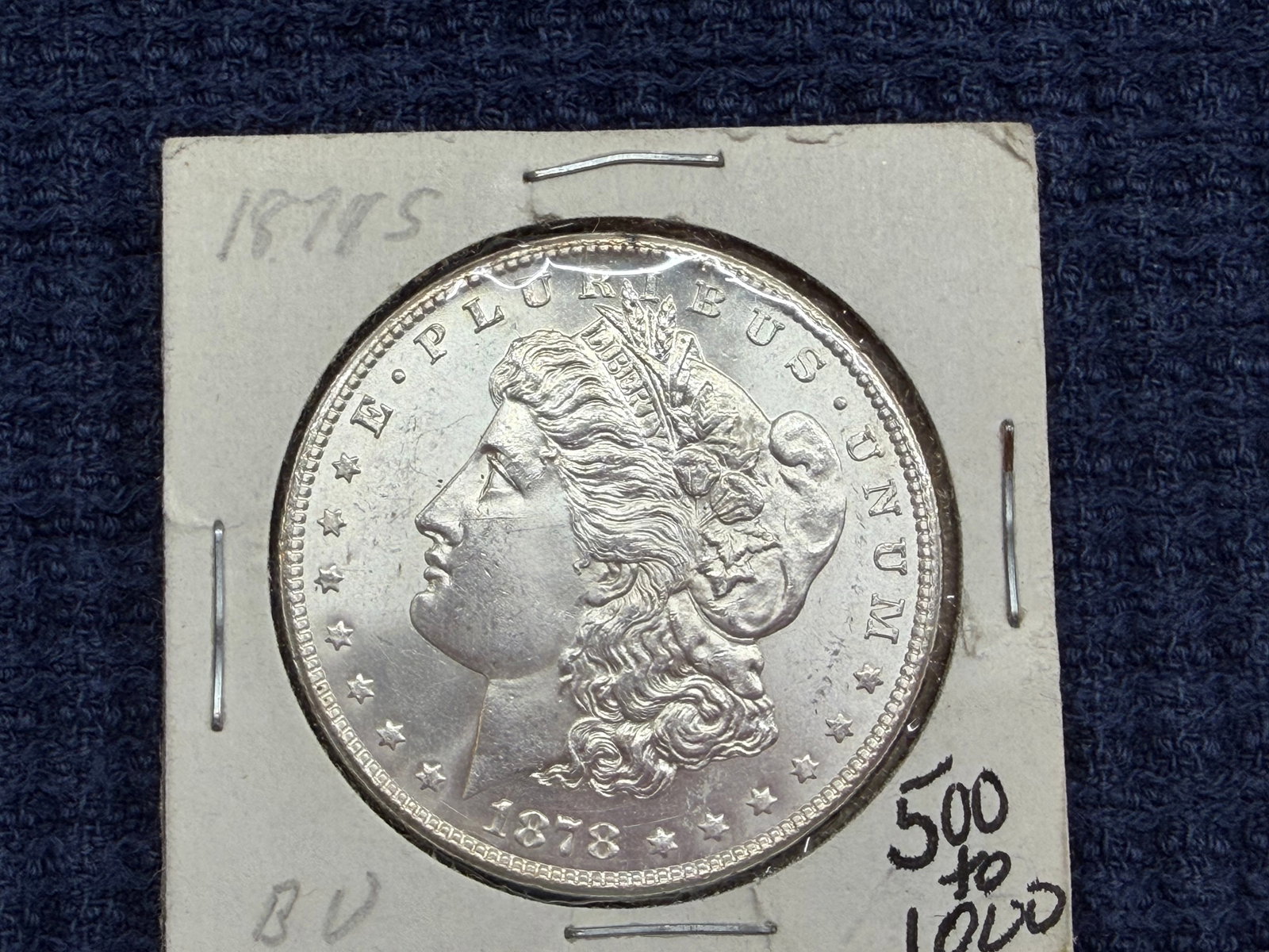 Two US Morgan Silver Dollars - 4