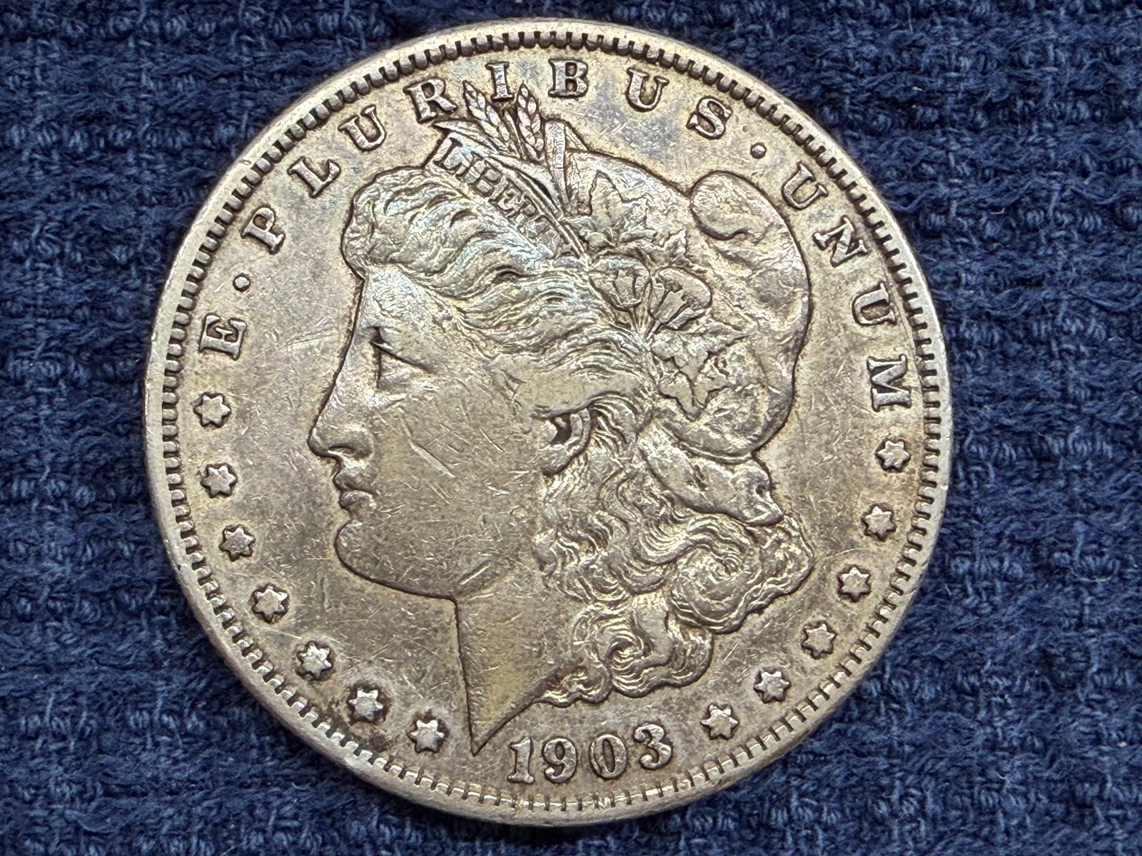 Three US Morgan Silver Dollars - 8