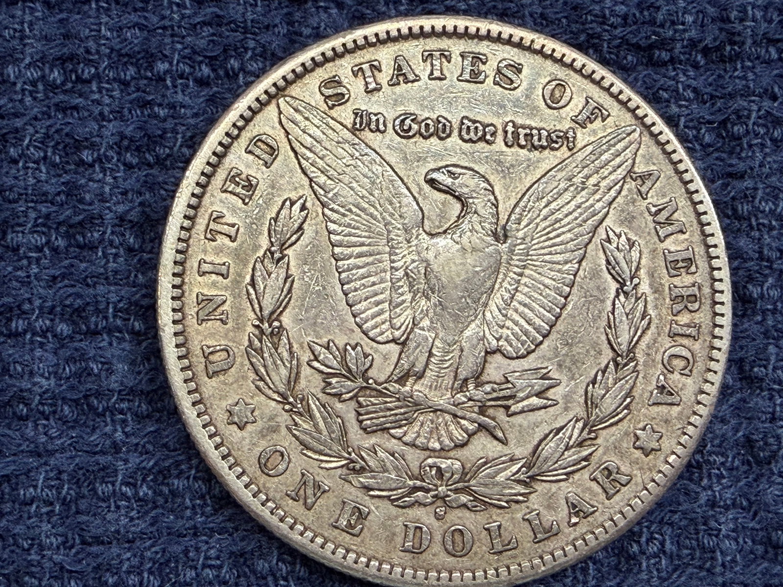 Three US Morgan Silver Dollars - 9