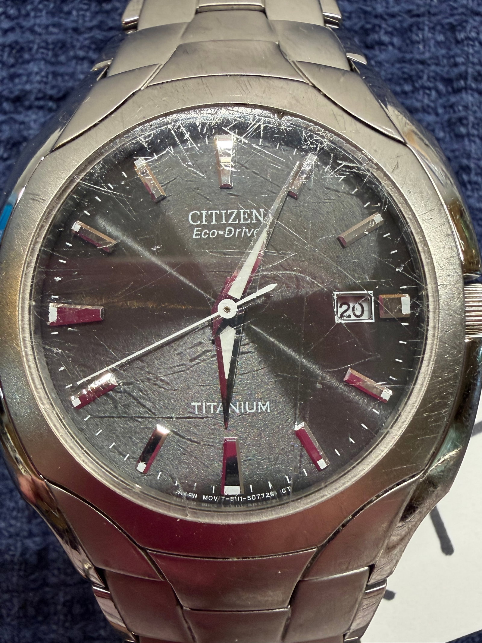 Citizen EcoDrive Titanium Date Watch - 2