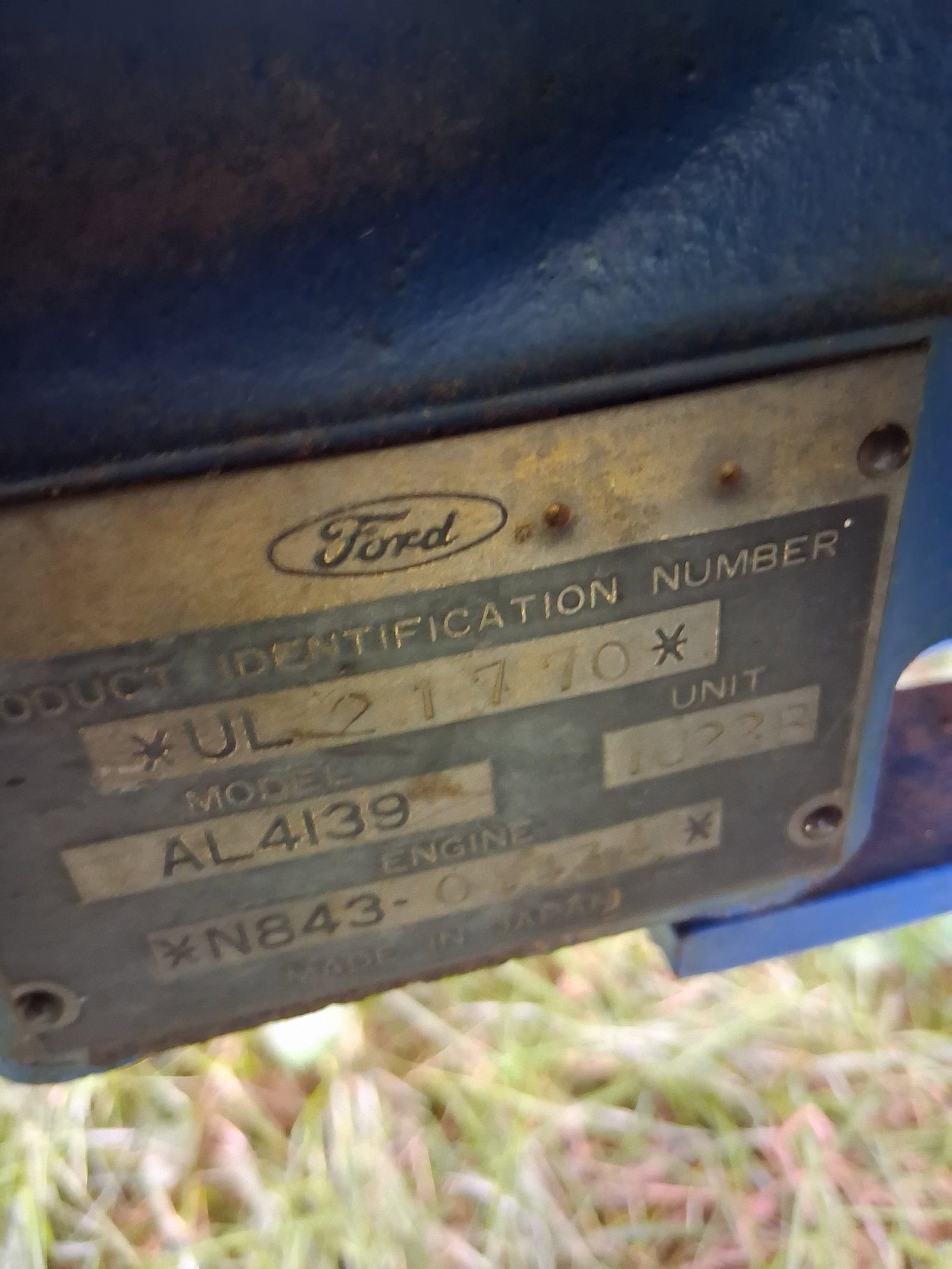 Ford 1720 Diesel Tractor - 8