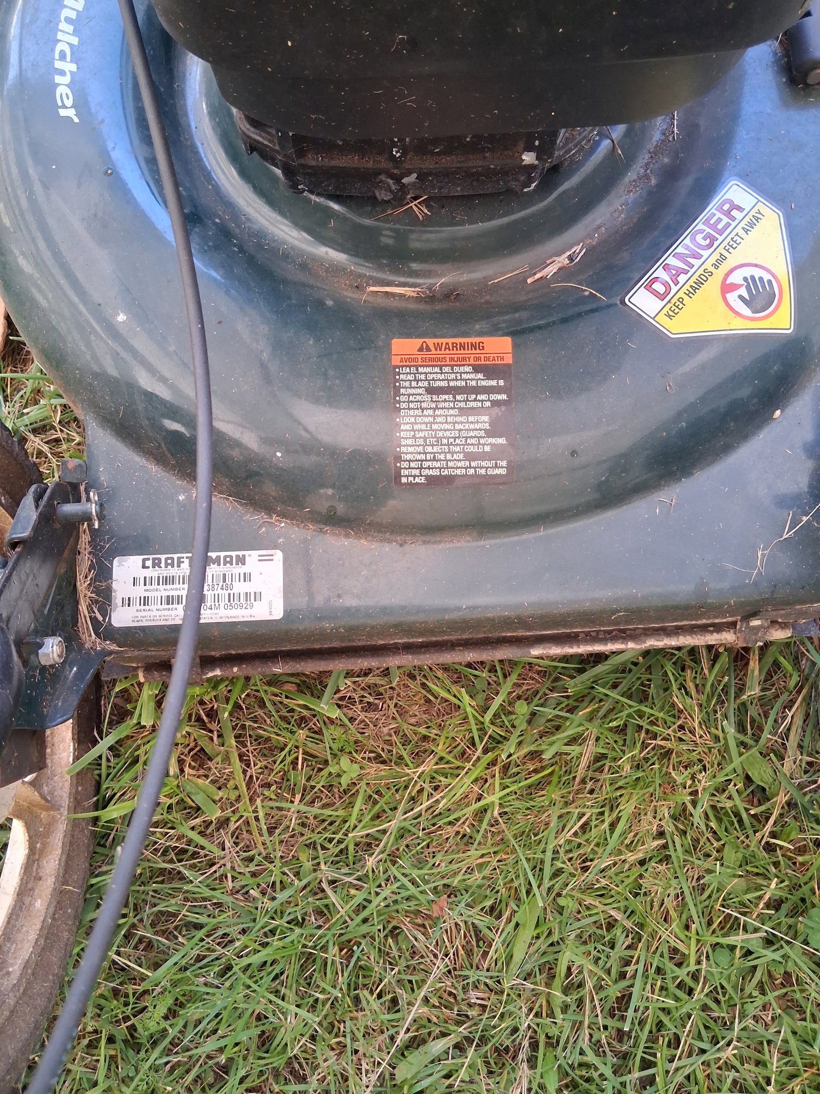 Craftsman 6.5hp Push Mower - 3